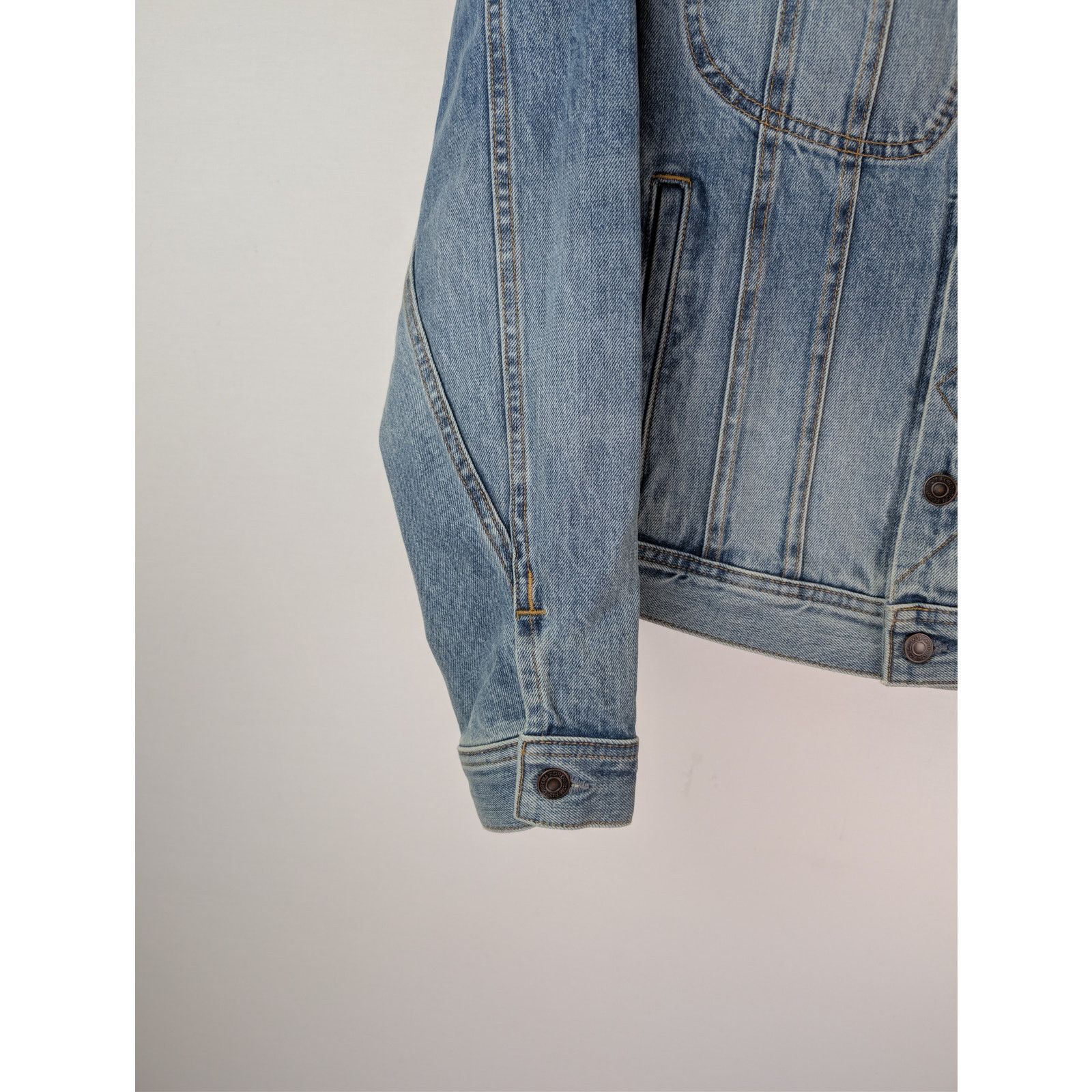 Tom Ford o1rshd1 Denim Jacket in Washed Blue S Size US S / EU 44-46 / 1 - 4 Thumbnail