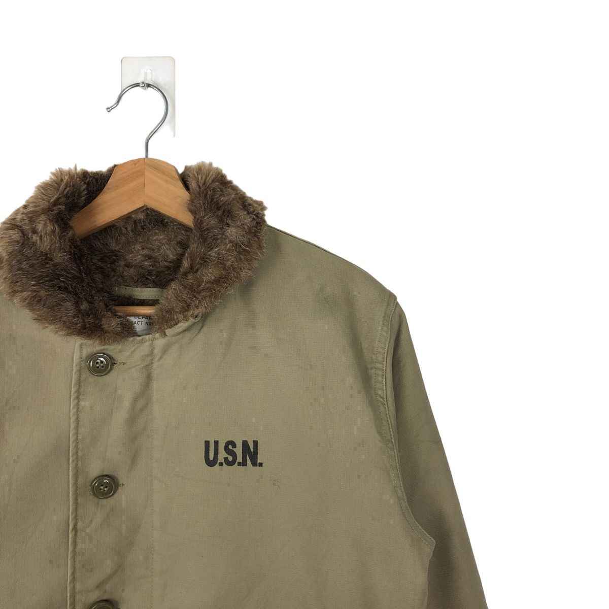 🔥VINTAGE REPRO DECK JACKET USN BUZZ RICKSONS MILITARY