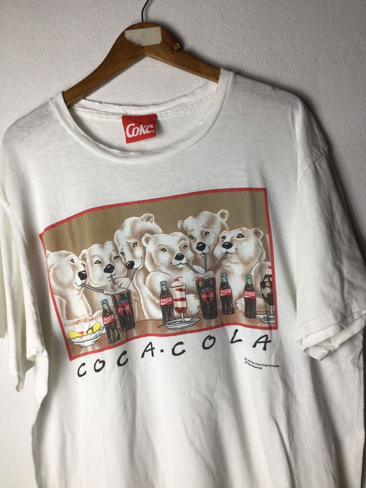 Coca Cola × Vintage Coke coca-cola bear 90's Size US XL / EU 56 / 4 - 2 Thumbnail