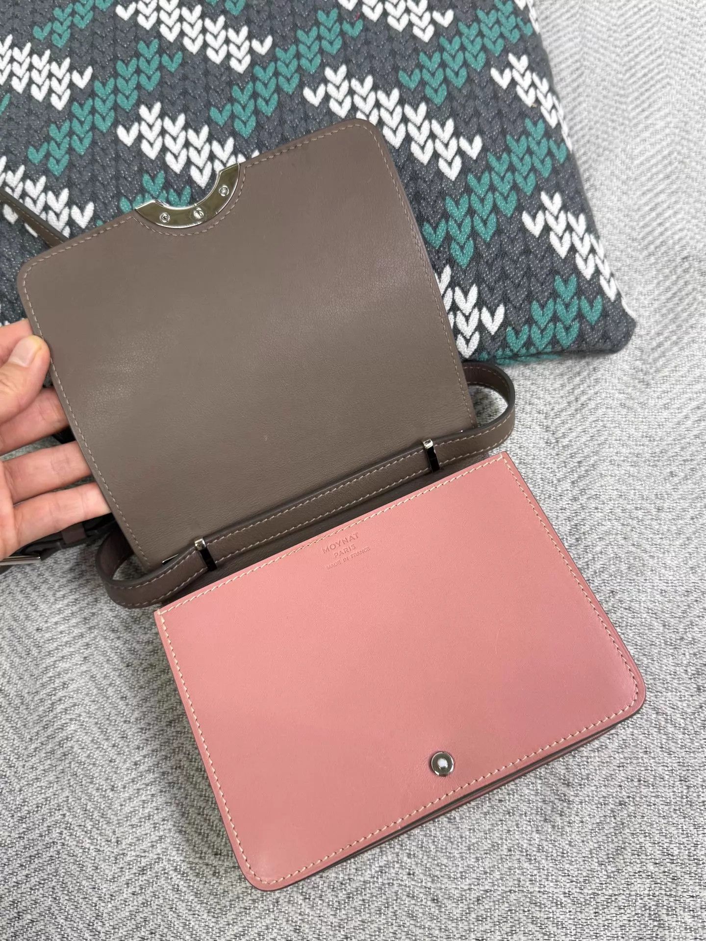 Moynat Moynat Pink Handbag Shoulder/Crossbody Size ONE SIZE - 6 Thumbnail