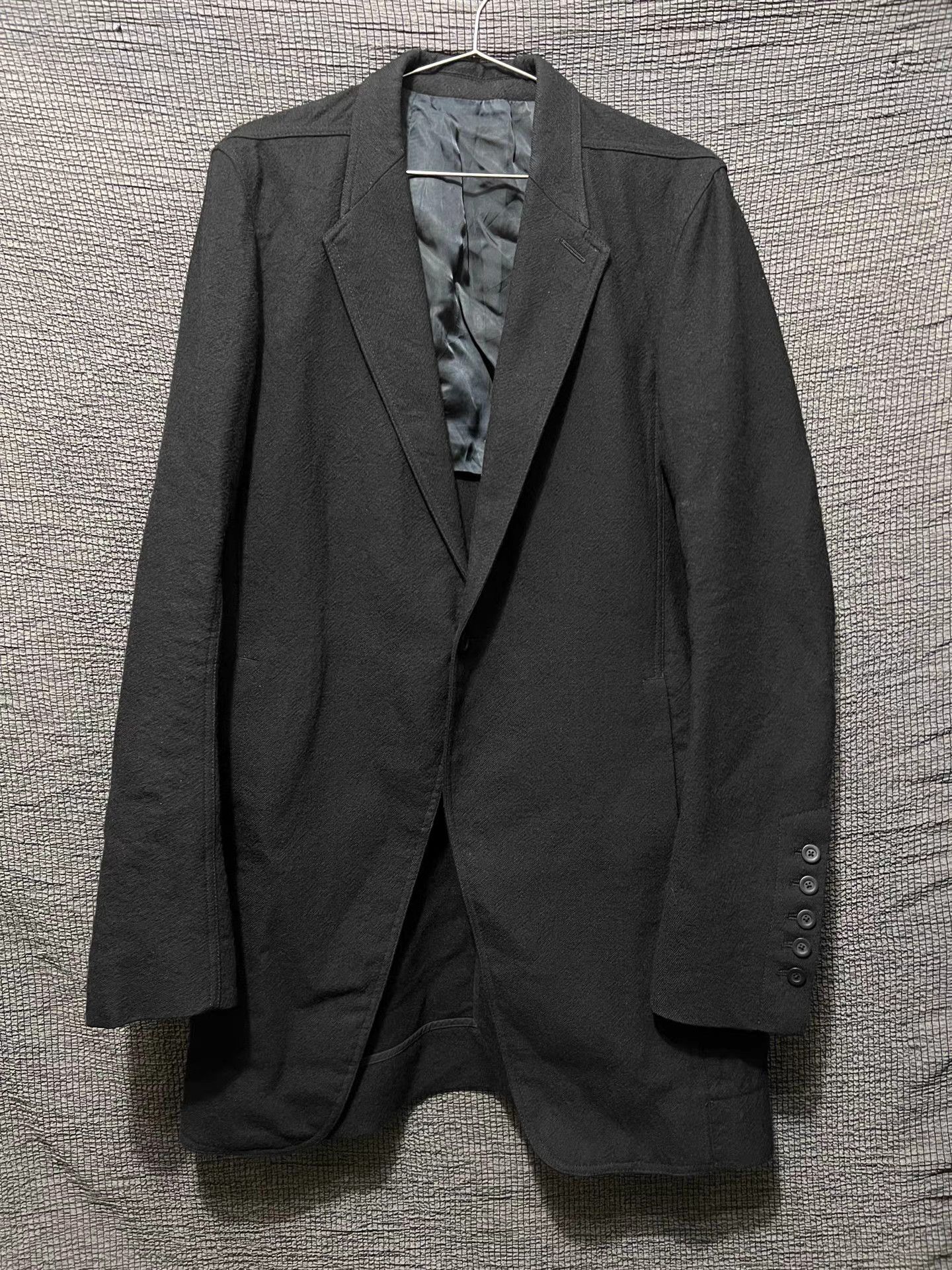Rick Owens Rick Owens brushed virgin wool blazer Size US M / EU 48-50 / 2 - 1 Thumbnail