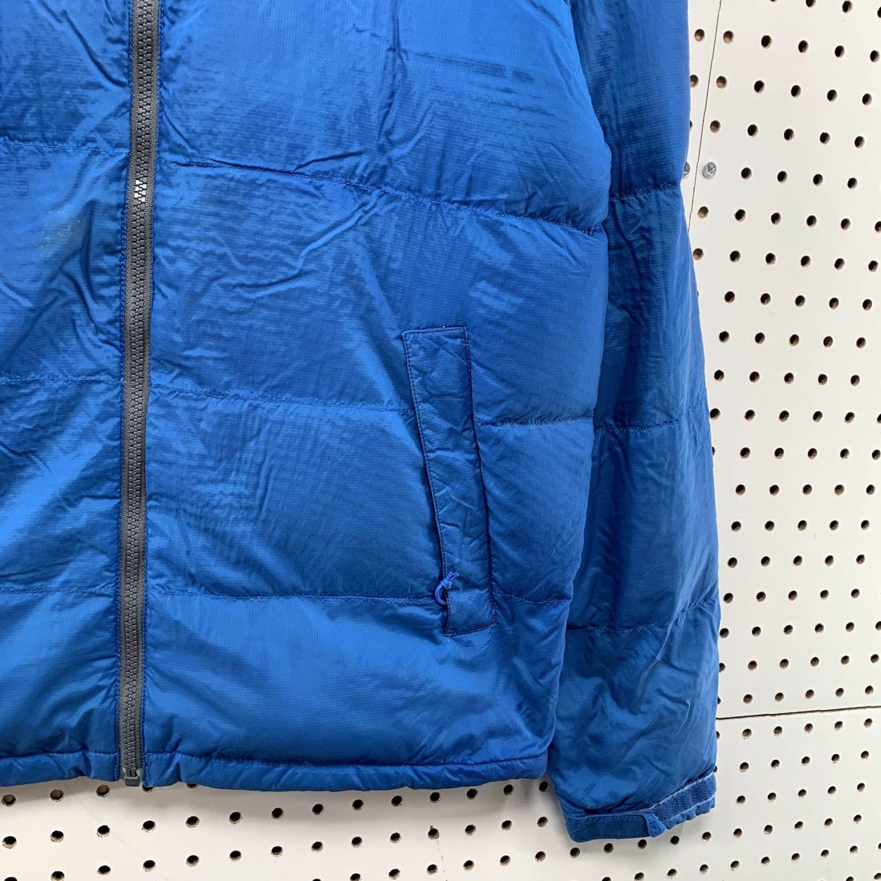 The North Face The North Face 700 Down Puffer Jacket Mens Small Blue Gray Winter - Regular Fit, Down Insulation, Nylon Shell, Zip, Logo, Outdoor, Men Size US S / EU 44-46 / 1 - 4 Thumbnail