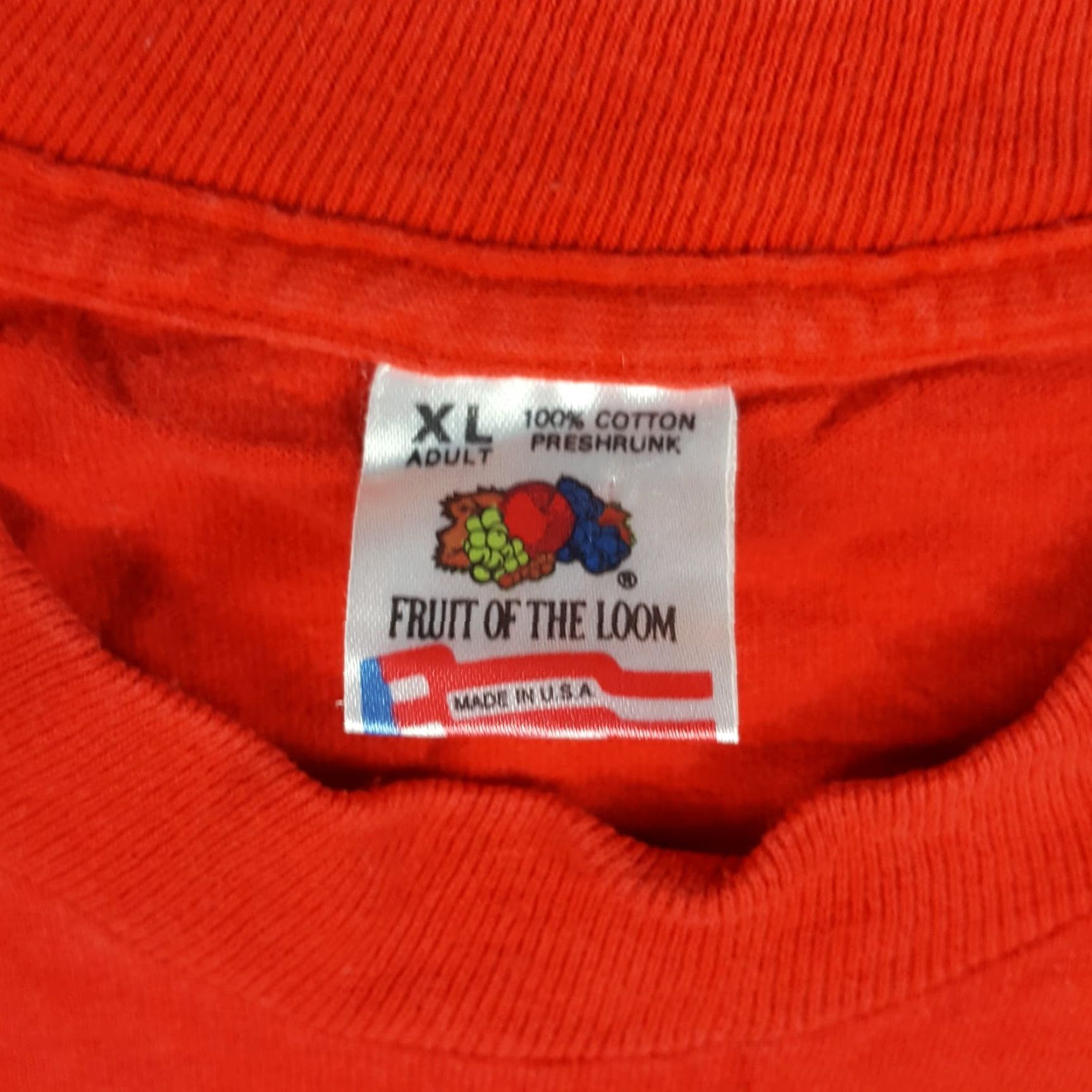 Fruit Of The Loom VINTAGE Therapeutic Horse Riding Clinic T Shirt Main Brand: Fruit of the Loom Shirt Adult XL Red 90s Equestrian USA Made Mens Size US XL / EU 56 / 4 - 7 Thumbnail
