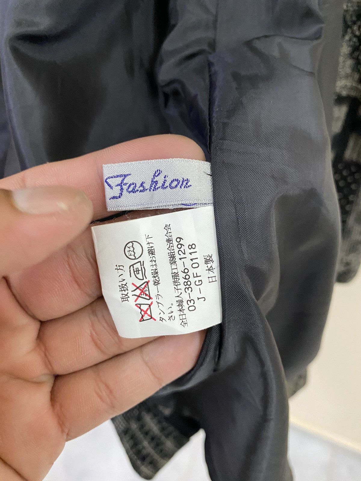 Japanese Brand × Vintage High Fashion Japanese Brand Jacket Size L / US 10 / IT 46 - 13 Thumbnail