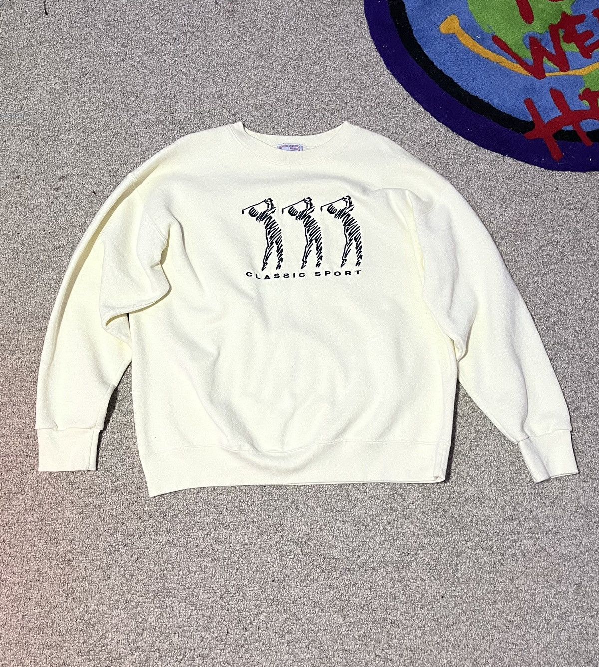 Vintage Vintage Crable Sportswear Golf Crewneck Sweatshirt Size US XL / EU 56 / 4 - 1 Thumbnail