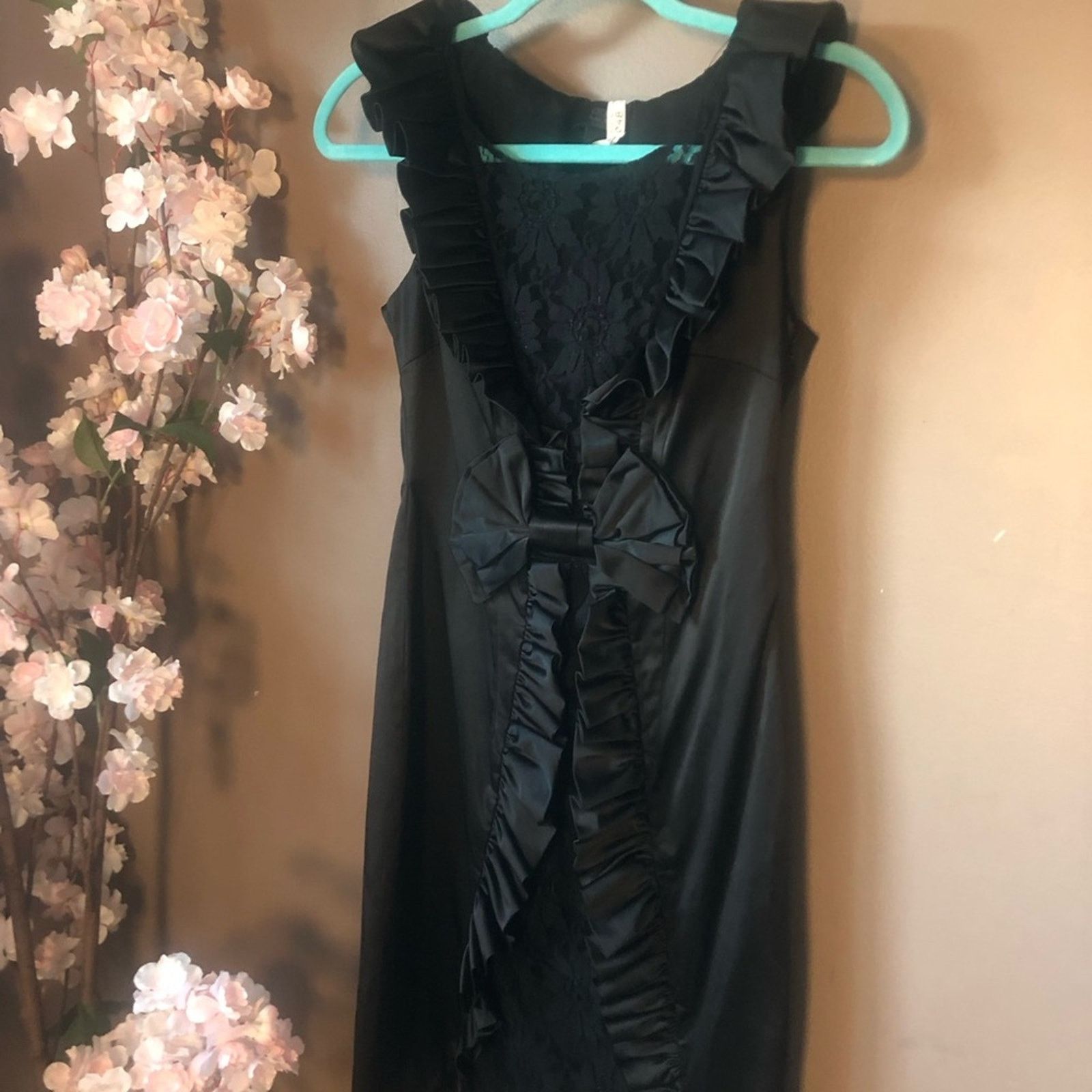 Banana Republic Bow dress with lace Banana Republic Size S / US 4 / IT 40 - 3 Thumbnail