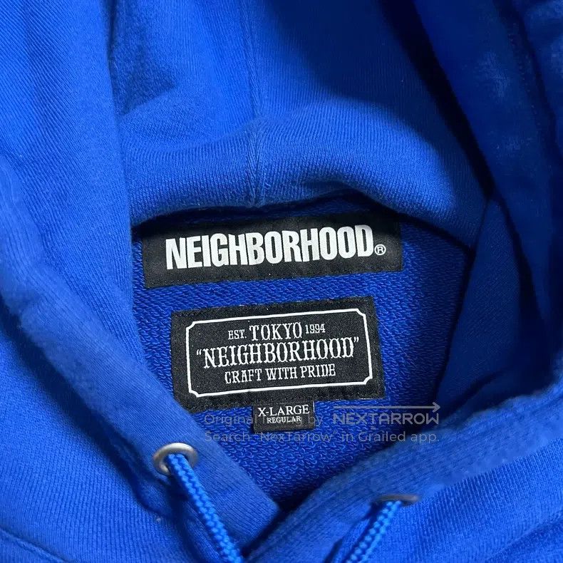 Neighborhood Neighborhood Blue Hooded Sweatshirt Size US XL / EU 56 / 4 - 3 Thumbnail