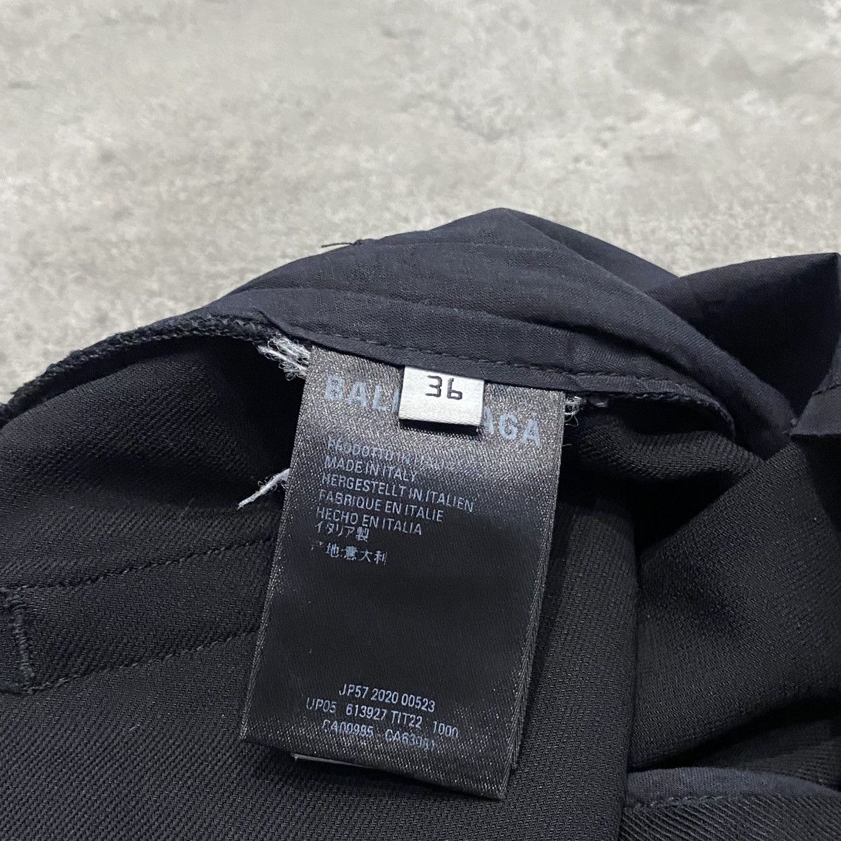 Balenciaga Balenciaga Slacks Pants Black Size US 30 / EU 46 - 2 Thumbnail