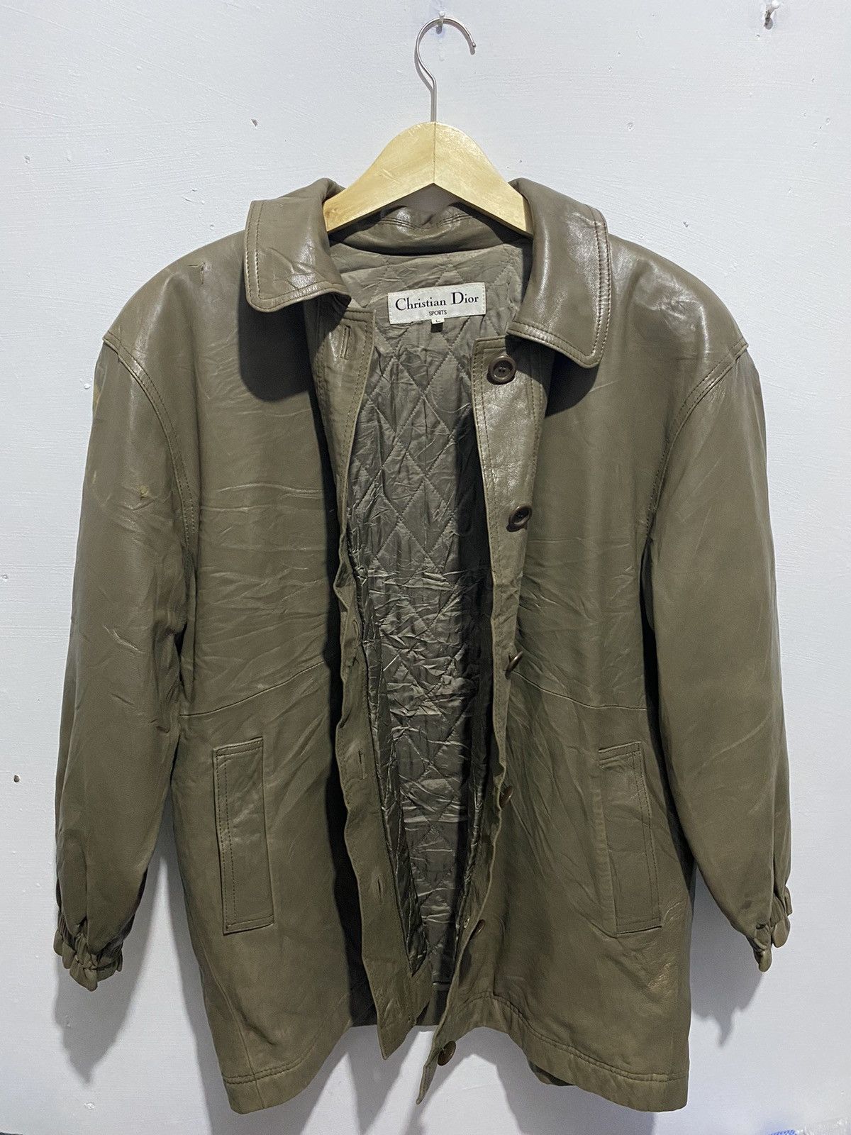 Christian Dior Monsieur Vintage Leather Jacket Christian Dior Sport Size US L / EU 52-54 / 3 - 3 Thumbnail