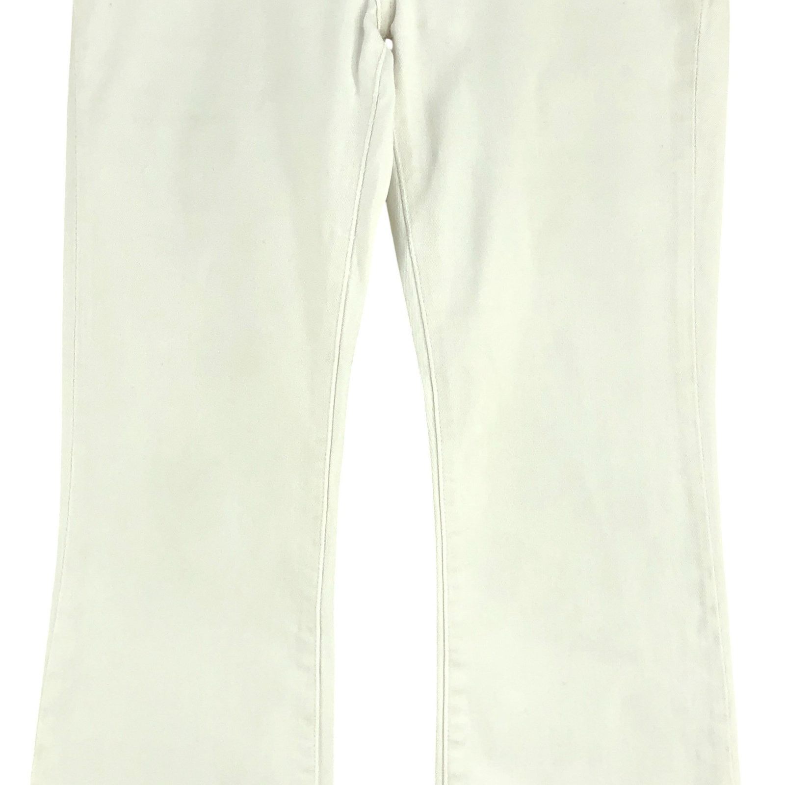 DL1961 DL1961 Size 27 Jeans Bridget Cropped Boot Midrise White Size 28" / US 6 / IT 42 - 3 Thumbnail