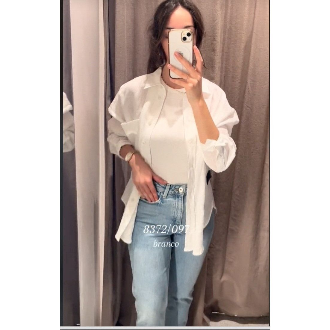 Zara ZARA BNWT 100% LINEN BASIC COLLARED SHIRT ALL SIZES REF. WHI Size M / US 6-8 / IT 42-44 - 1 Thumbnail