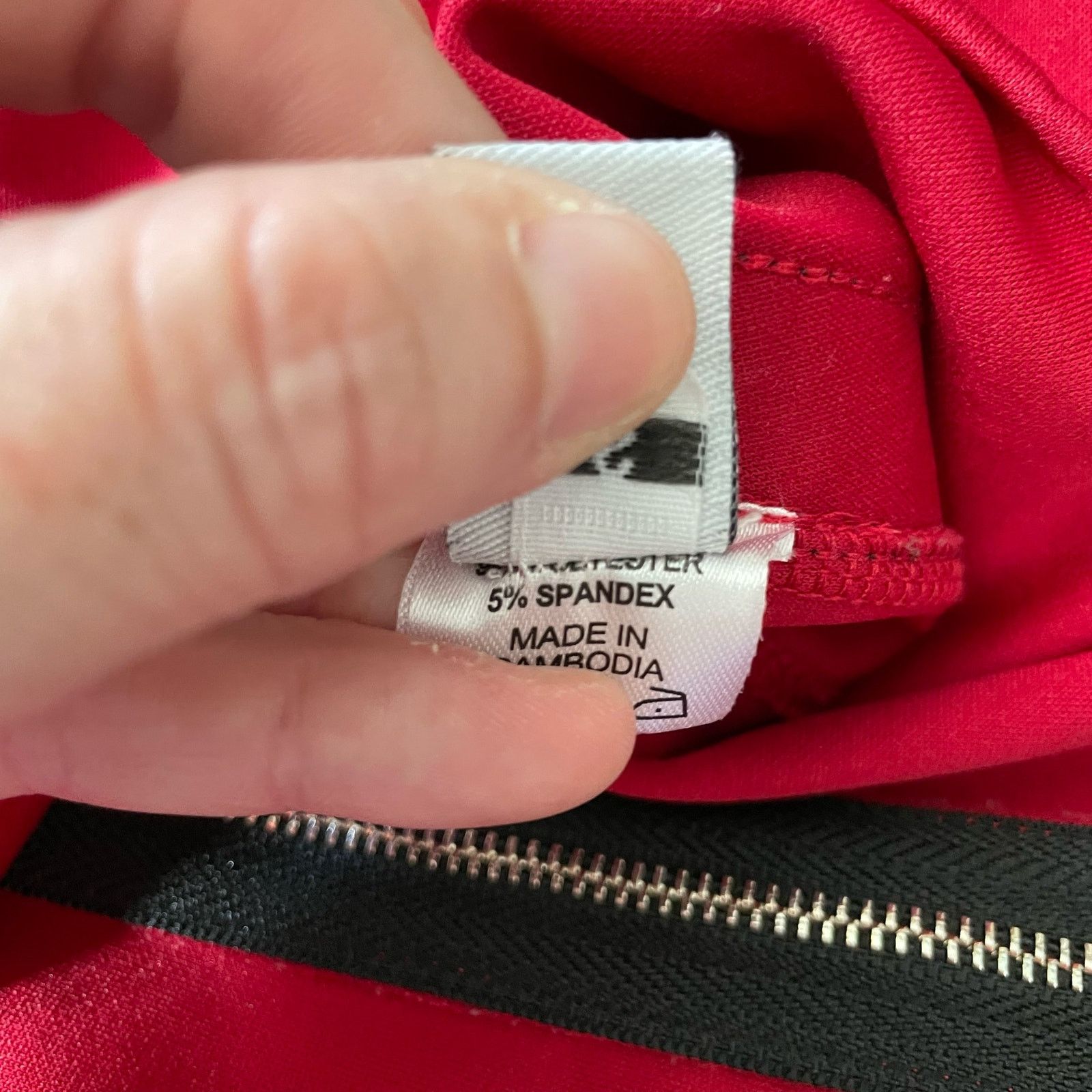 Other In Control Red "LOVE" Zipper Strapless Tube Top - Size Small Size S / US 4 / IT 40 - 7 Thumbnail