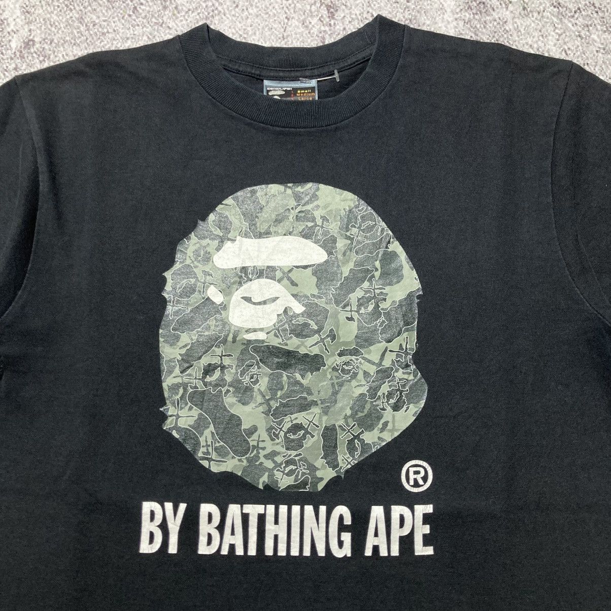 Bape × Kaws Vintage Bape X Kaws Skullta Big Head Logo Nigo T-shirt Black Size US S / EU 44-46 / 1 - 3 Thumbnail