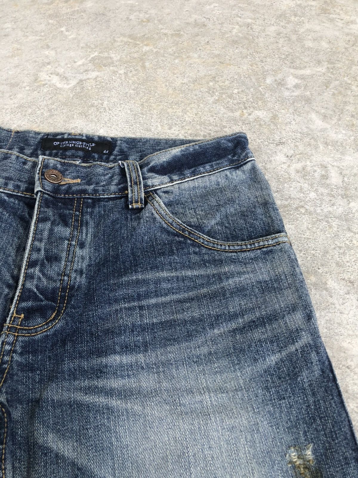 If Six Was Nine Of The Neige Flared Jeans Distressed Jeans J Cut Size US 31 - 17 Thumbnail
