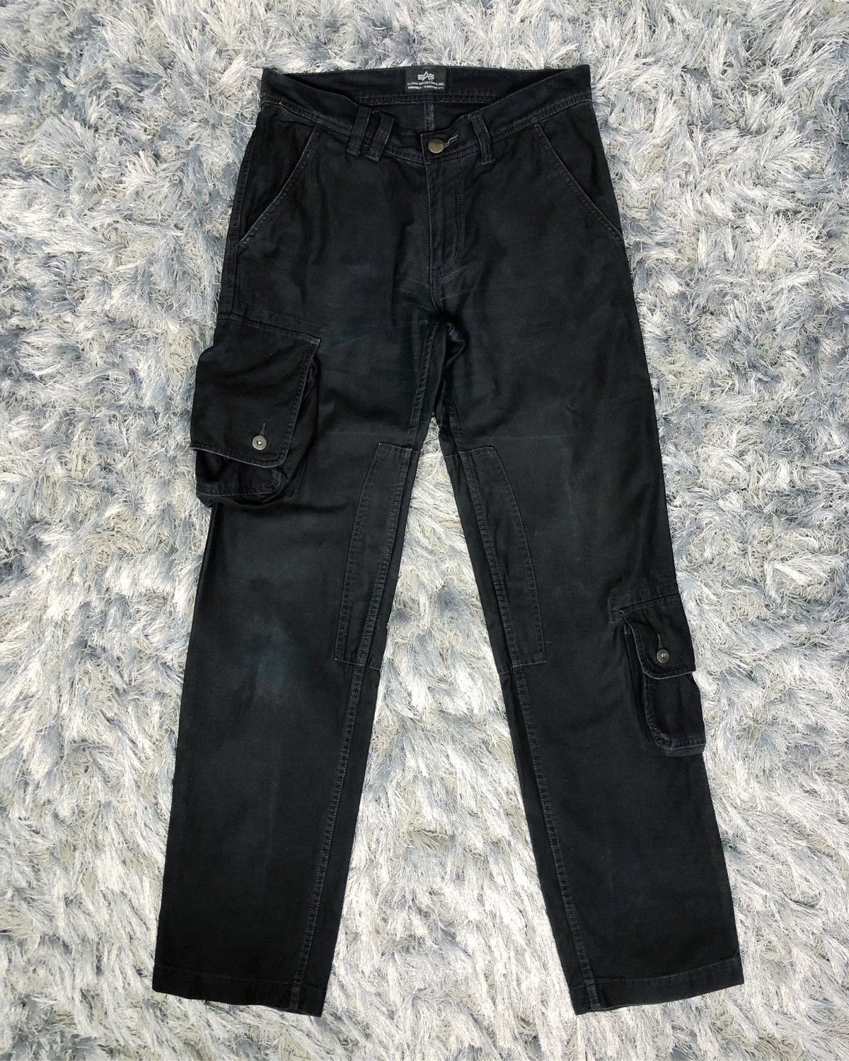Alpha Industries Rare Vintage Alpha Industries Cargo Utility Pants Size US 31 - 1 Thumbnail