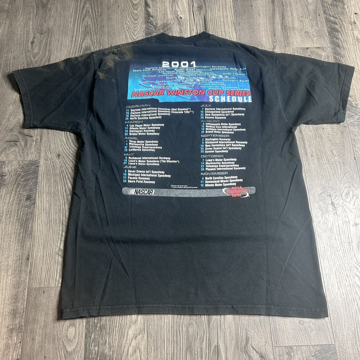 Chase Authentics Vintage nascar 2001 winston cup series tee shirt Size US L / EU 52-54 / 3 - 2 Thumbnail