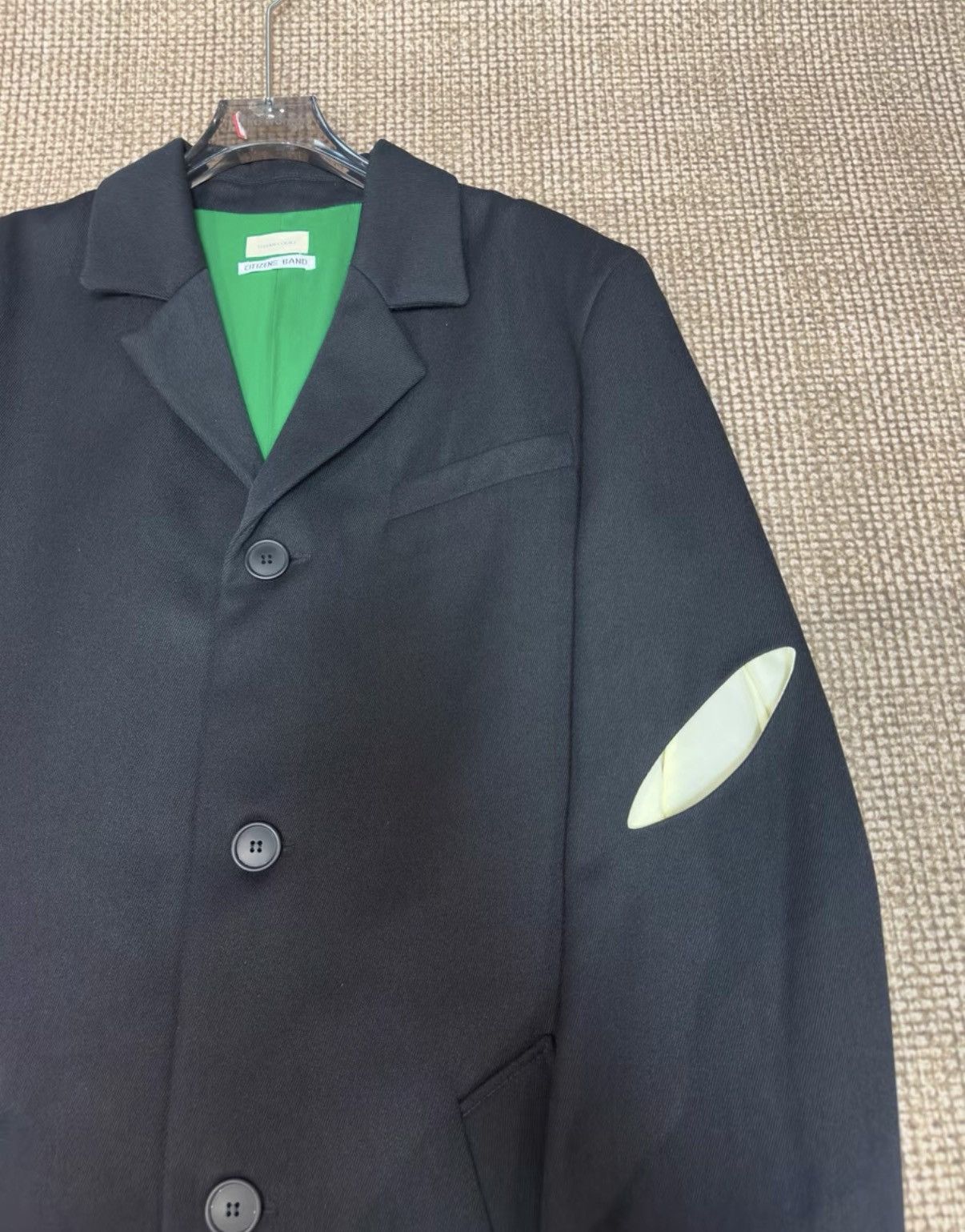 Stefan Cooke Stefan Cooke Deconstructed Cutout Wool Coat K23 Size US M / EU 48-50 / 2 - 4 Thumbnail