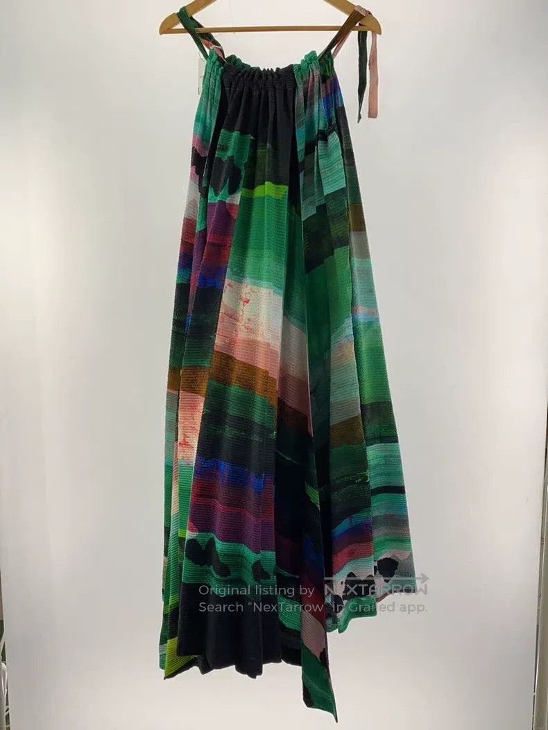 Issey Miyake Issey Miyake Green Dress Size M / US 6-8 / IT 42-44 - 2 Thumbnail
