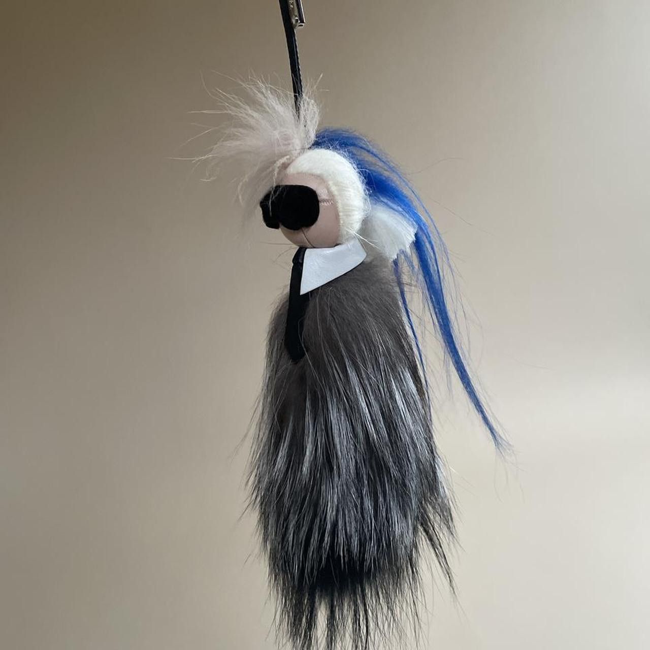 Fendi Karlito Fox Fur Charm