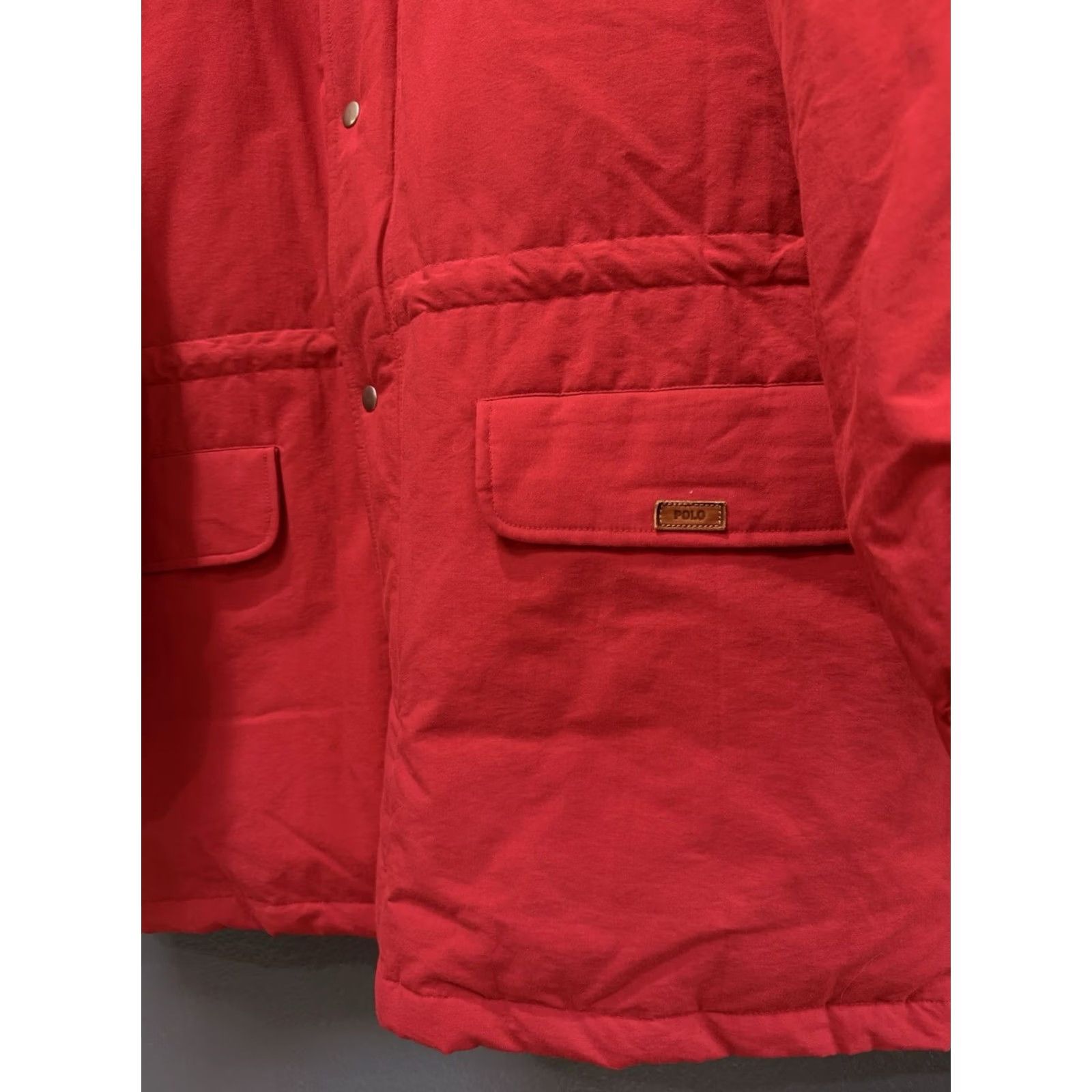 Ralph Lauren VINTAGE Polo Ralph Lauren Red Heavy Down Parka Zip Jacket 90’s Men’s Large Size US L / EU 52-54 / 3 - 4 Thumbnail