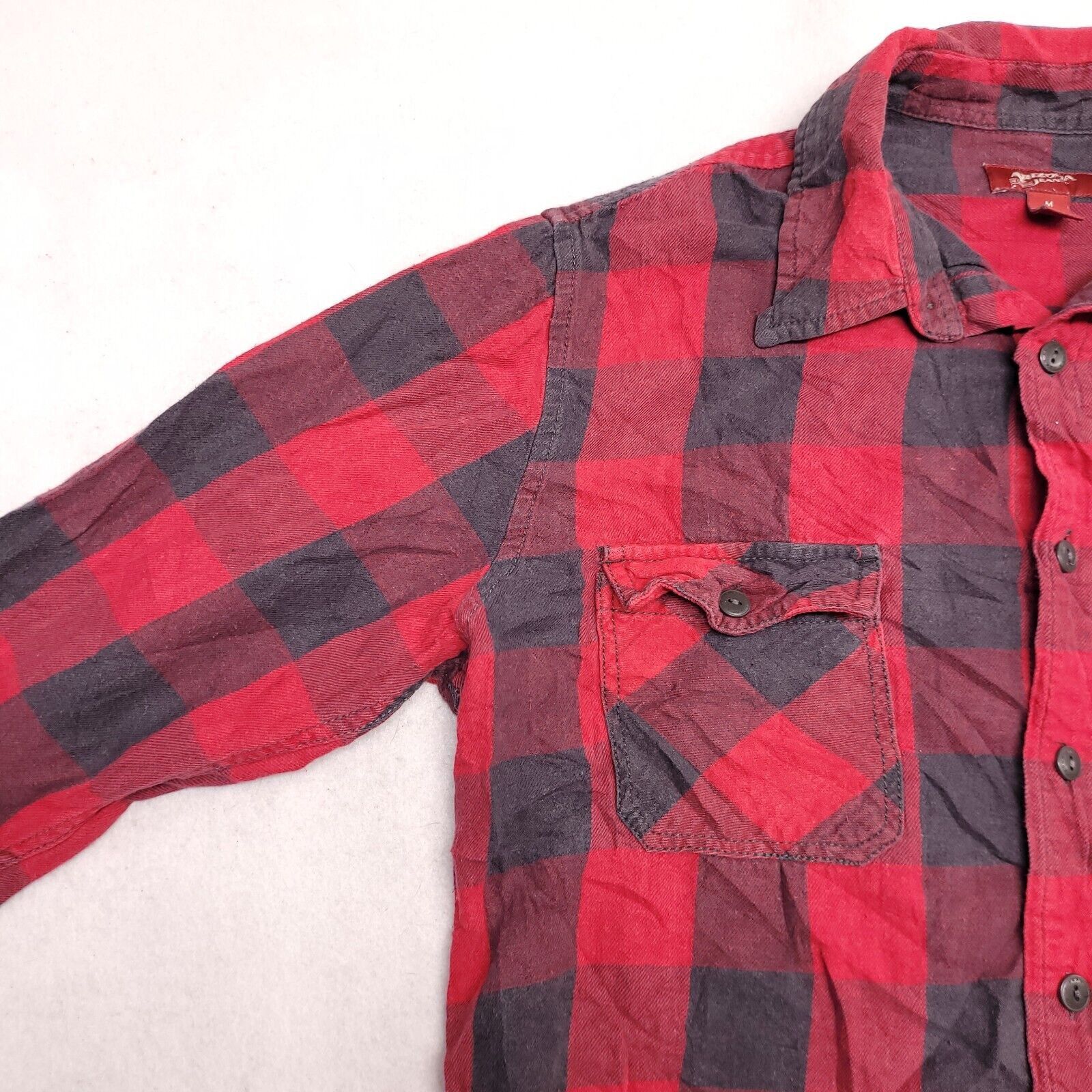 Arizona Jean Co. Arizona Jean Co Buffalo Check Flannel Shirt Mens Size M Red Size US M / EU 48-50 / 2 - 4 Thumbnail