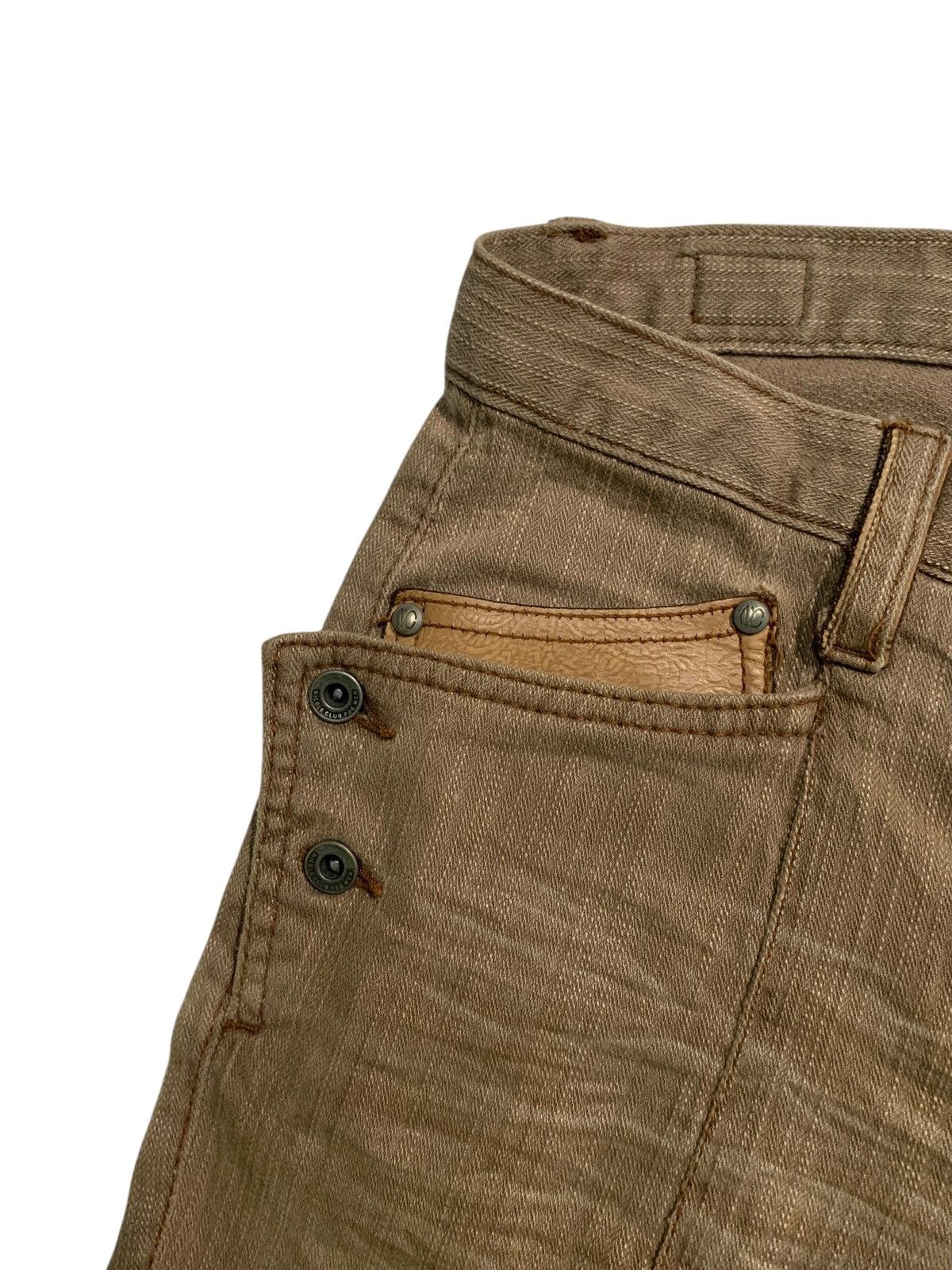 Kapital FLARE NICOLE CLUR FOR MAN RUSTY JAPANESE PUNK DENIM Size US 31 - 7 Thumbnail