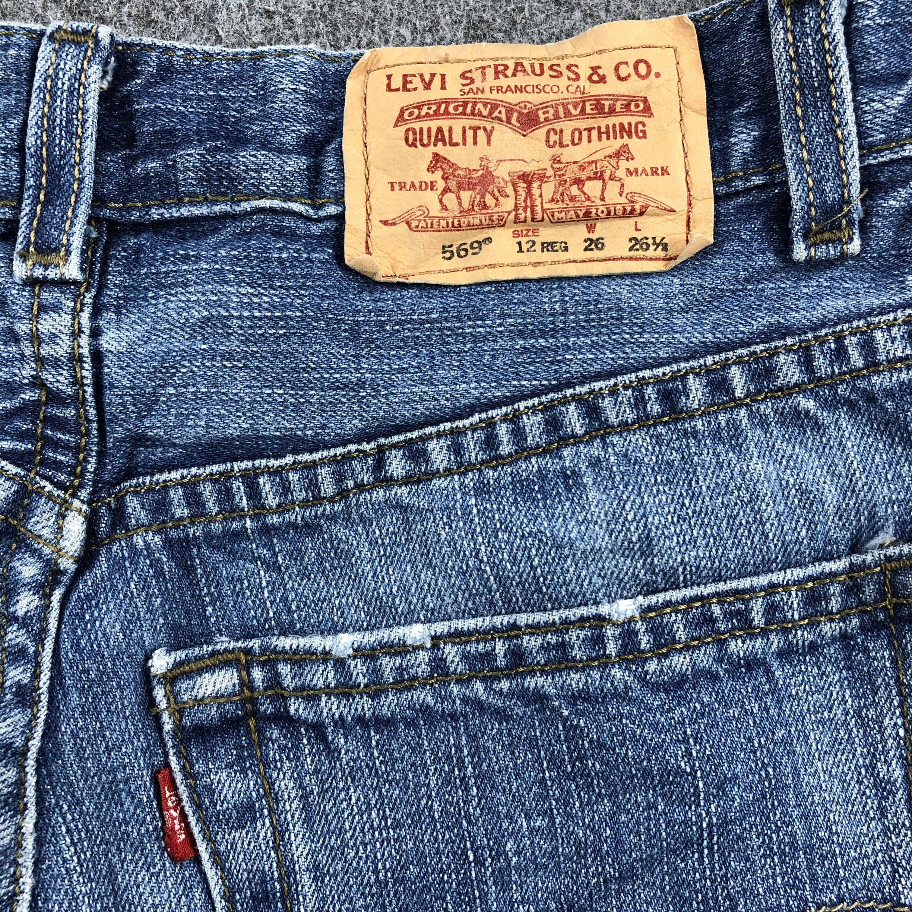 Levi's × Vintage Vintage Levis 569 Loose Straight Jeans-JM1280 Size US 26 / EU 42 - 6 Thumbnail