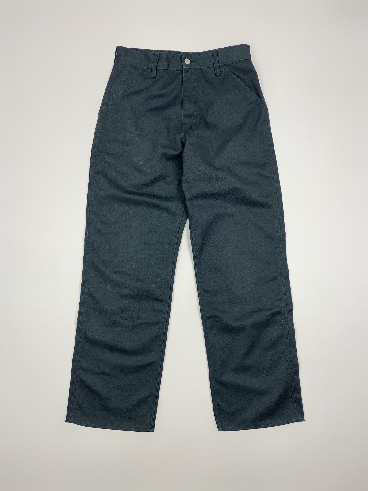 Carhartt 2000’s Vintage Carhartt Asphalt Grey Simple Pants Size US 29 - 2 Thumbnail