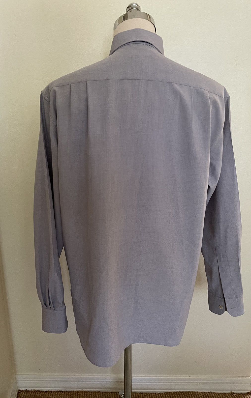 Ermenegildo Zegna × Vintage Vintage Polyester Sport Shirt Size US L / EU 52-54 / 3 - 6 Thumbnail