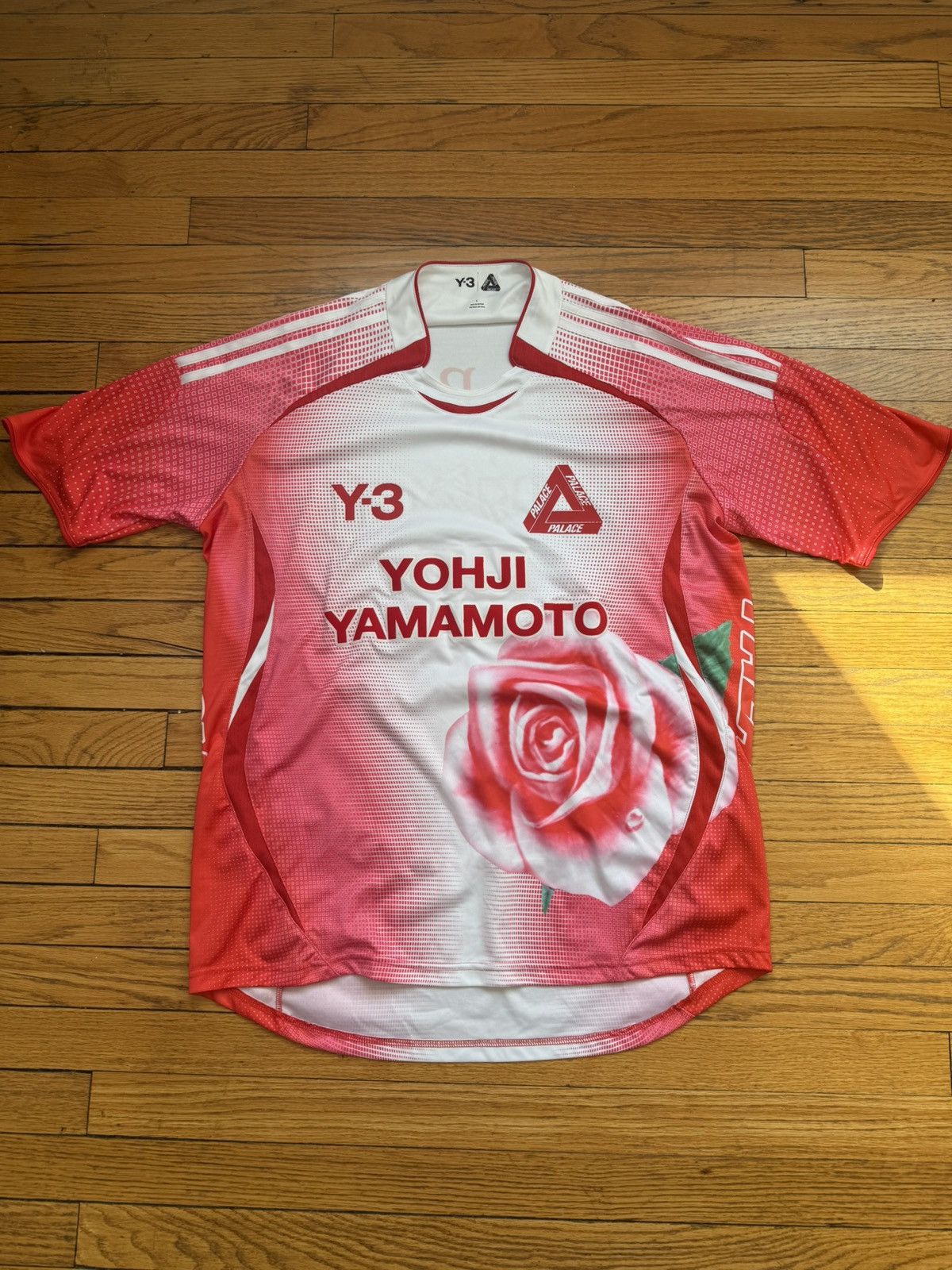 ウェア palace y-3 yohji yamamoto football shirt palace y 3 football t shirt yohji