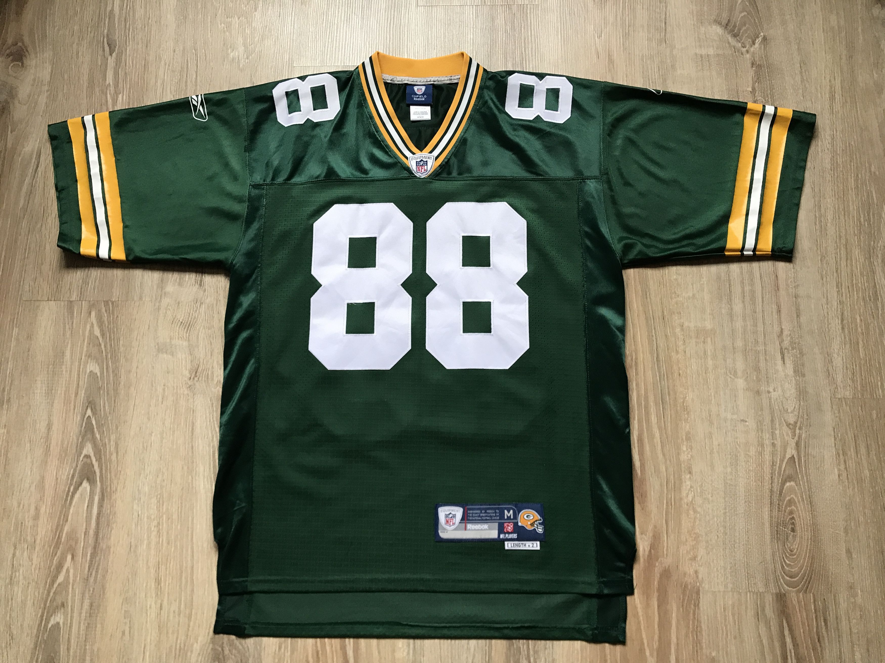 Reebok NFL Green Bay Packers Jermichael Finley #88 Jersey