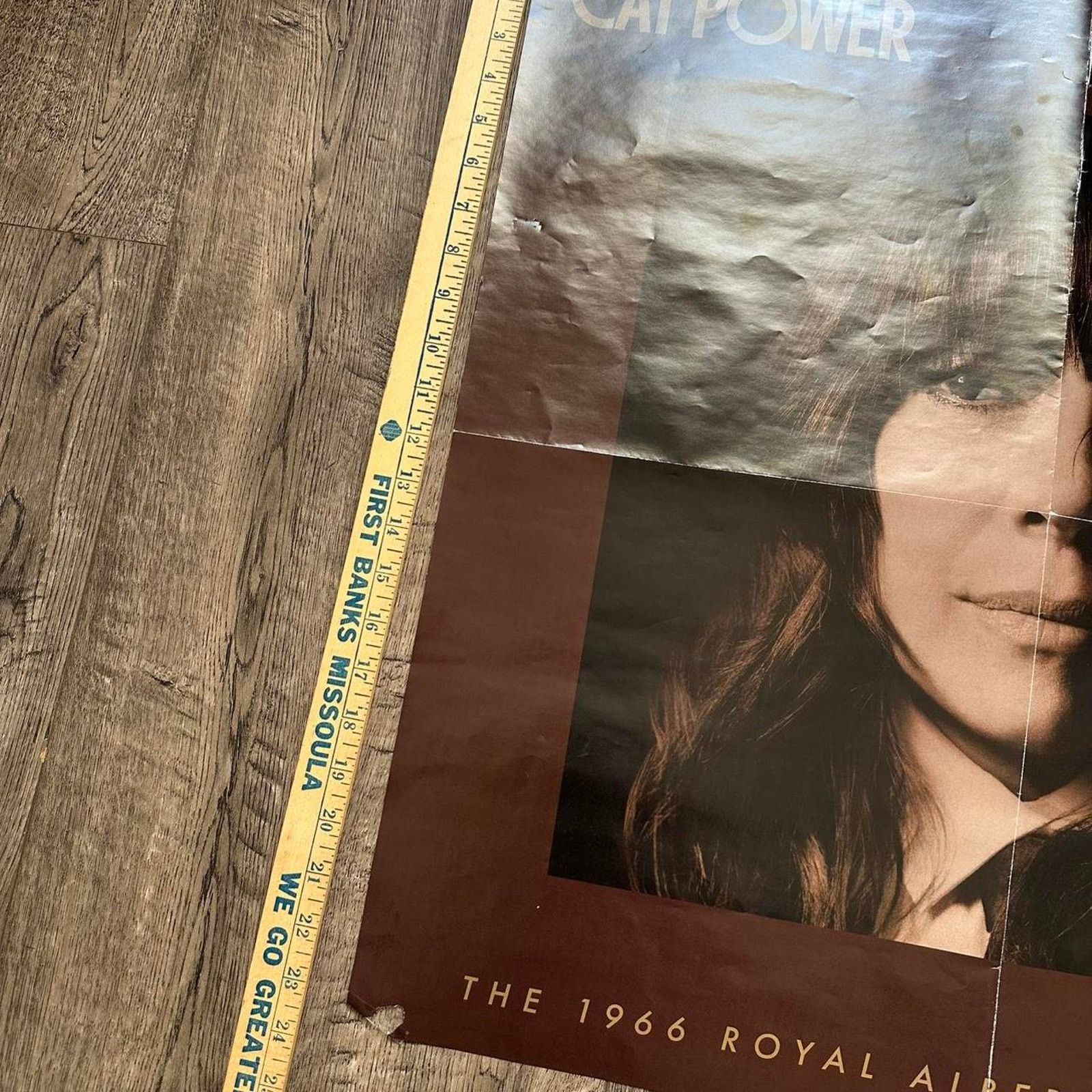 Vintage Cat Power Sings Bob Dylan Royal Albert Music Hall Poster Size ONE SIZE - 6 Thumbnail