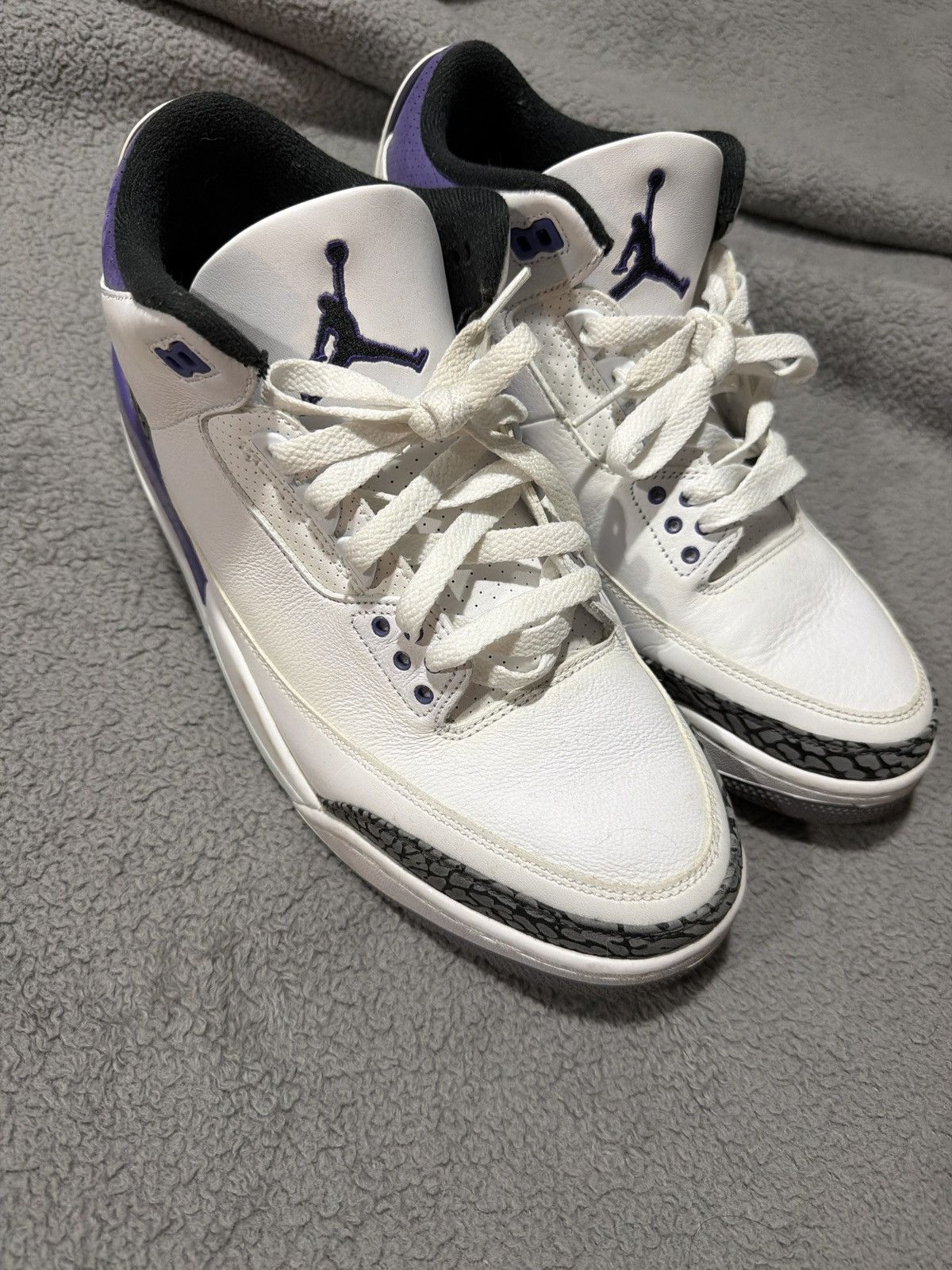 Jordan Brand Jordan 3 dark iris Size US 12 / EU 45 - 1 Thumbnail