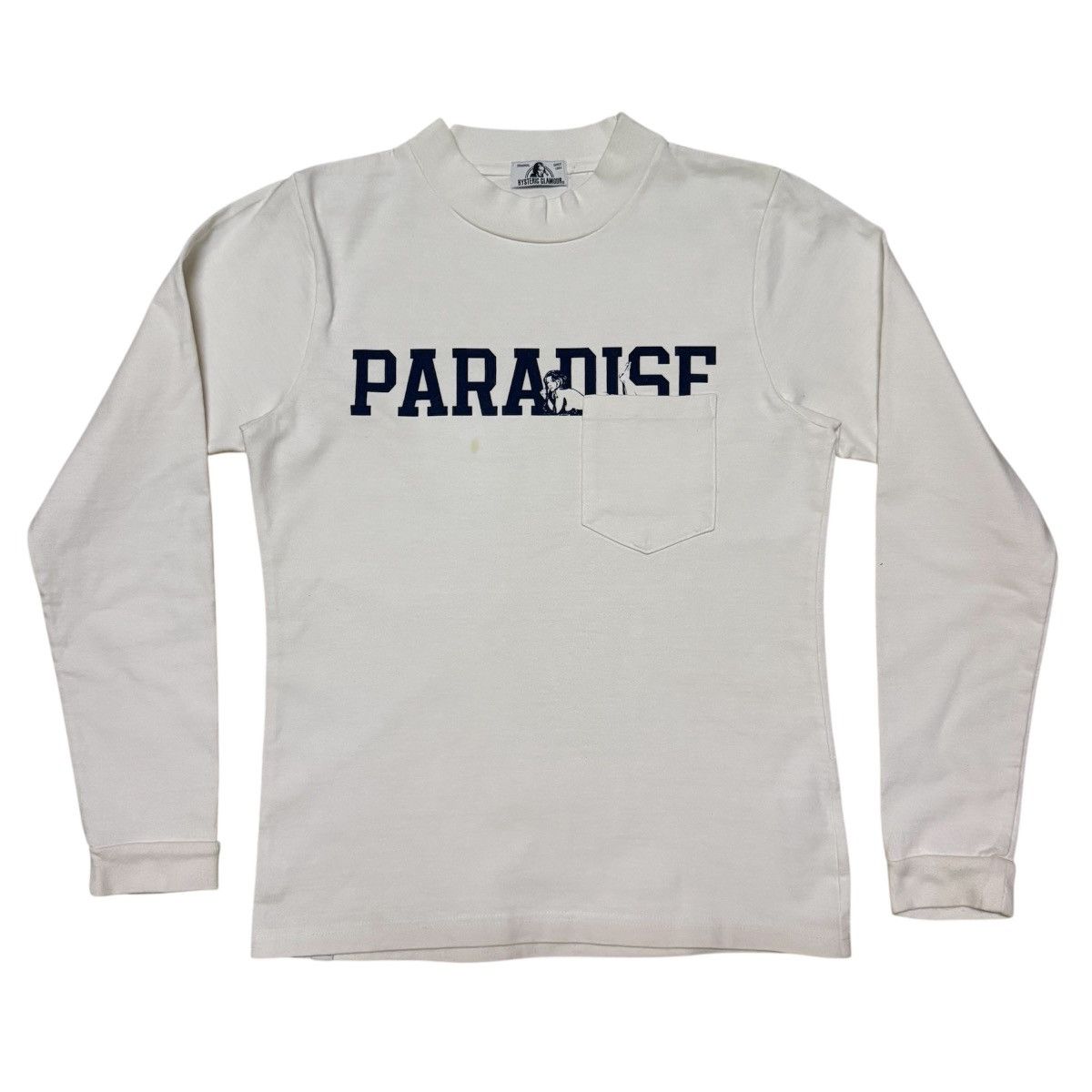 Hysteric Glamour Hysteric Glamour Big Logo Long Sleeve T Shirt Size US S / EU 44-46 / 1 - 1 Thumbnail
