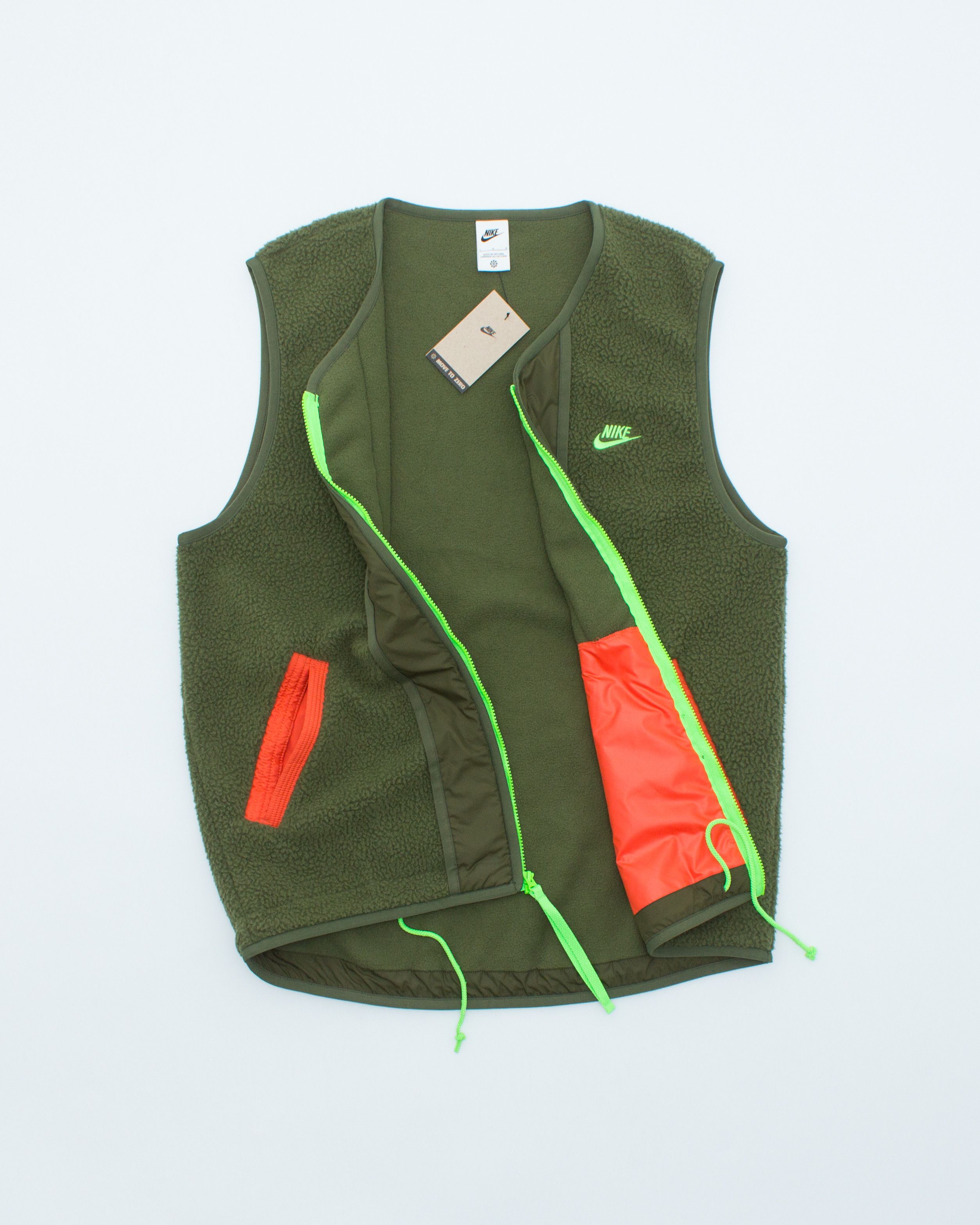 Nike Sherpa Fleece Vest Size US L / EU 52-54 / 3 - 2 Thumbnail