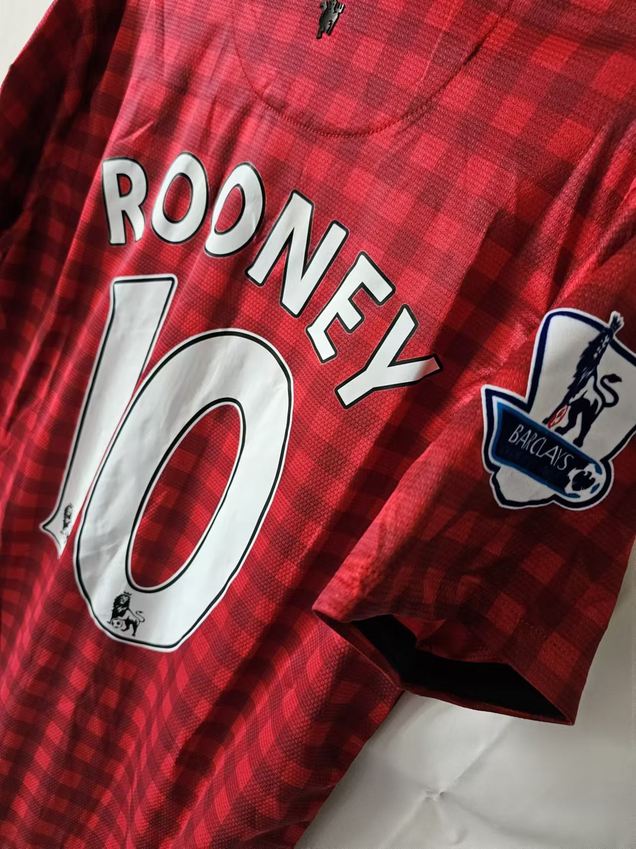 Other 2012 13 Man Utd 10 Wayne Rooney Jersey Home Size US XXL / EU 58 / 5 - 4 Thumbnail
