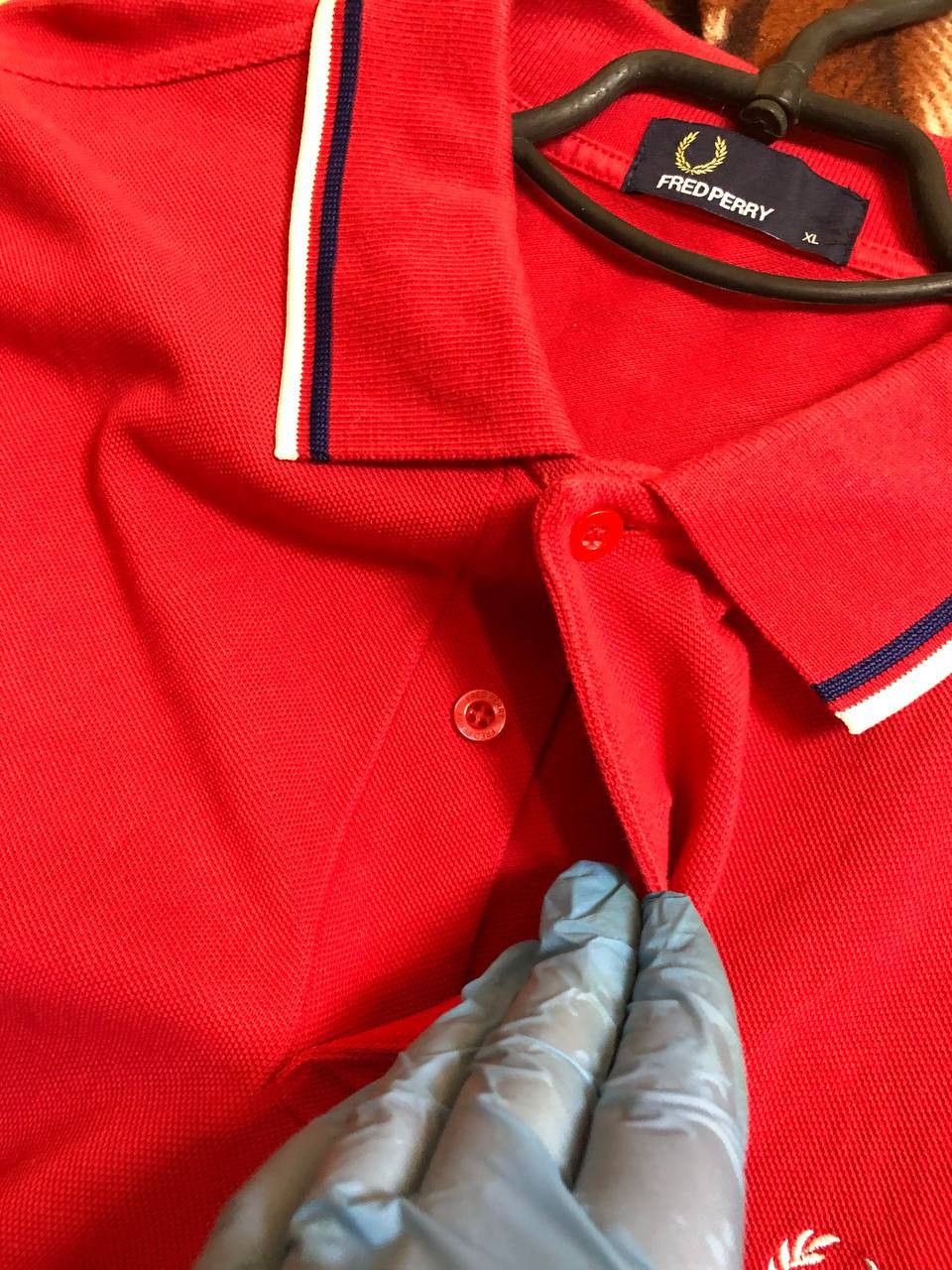 Fred Perry Fred Perry Men's Casual Shorts Sleeve Polo T Shirt Size US XL / EU 56 / 4 - 9 Thumbnail