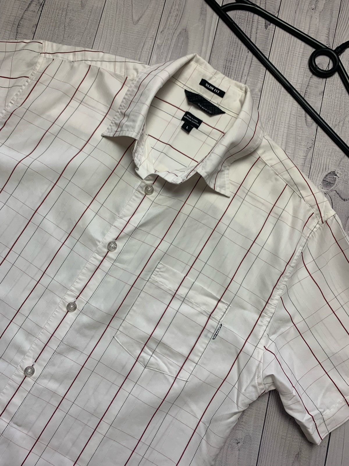 Vintage Oakley shirt button up plaid Size L Size US L / EU 52-54 / 3 - 2 Thumbnail