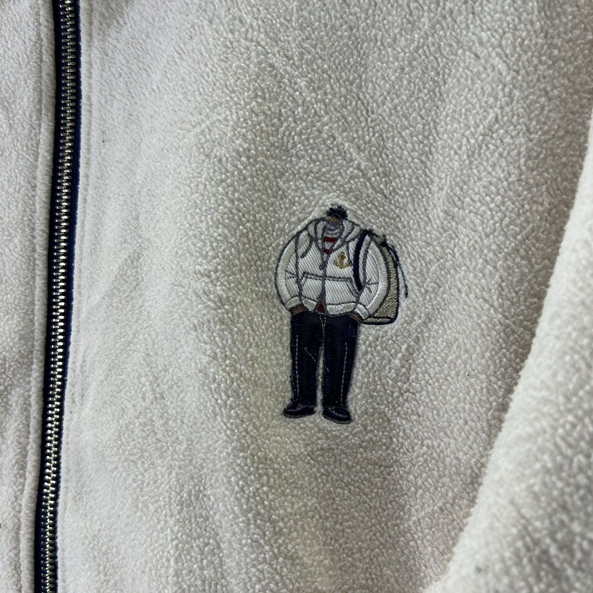 Vintage Vintage Lupo Di Mare Sina Cova Japanese Fleece Sweater Size US L / EU 52-54 / 3 - 5 Thumbnail