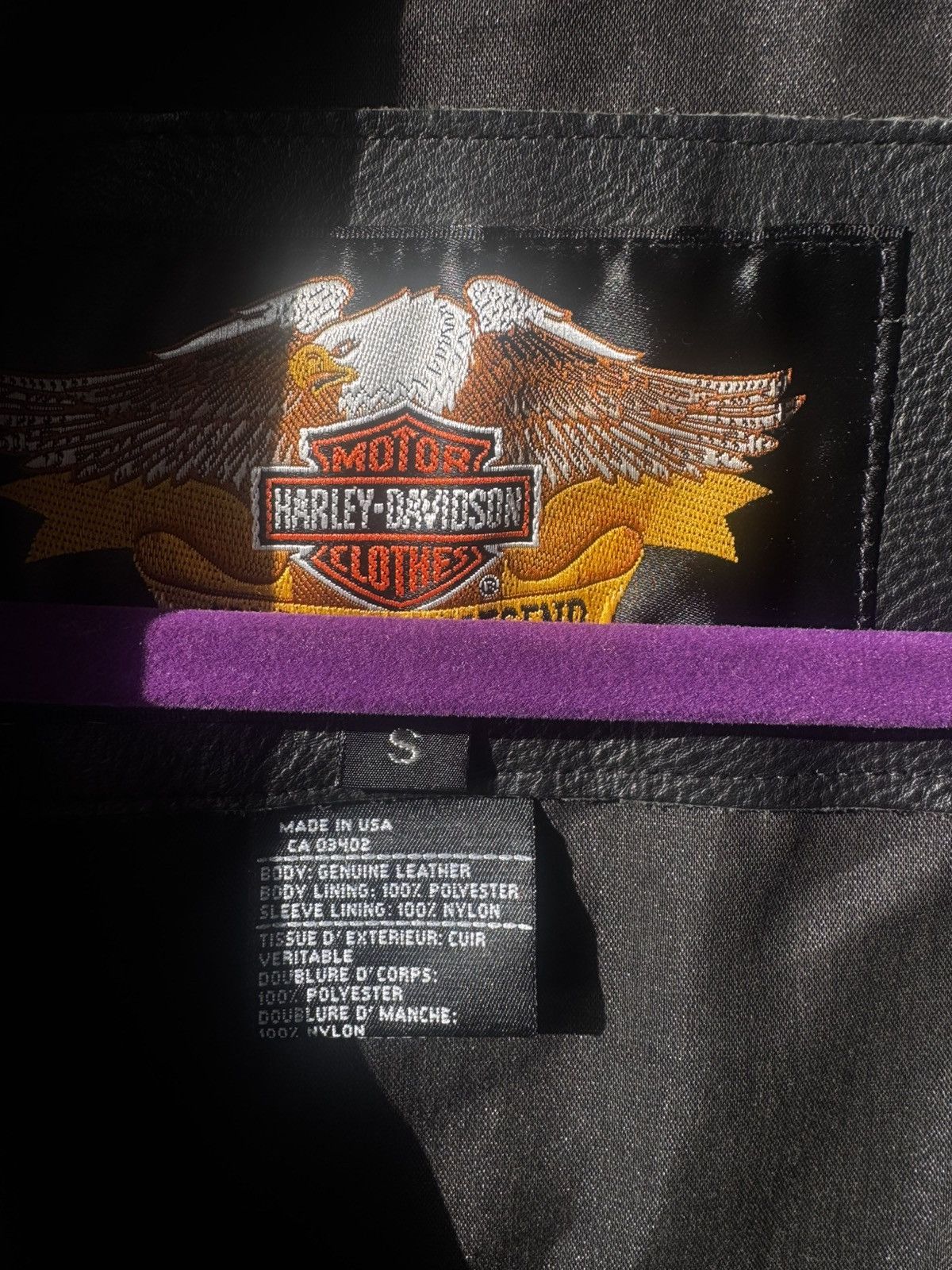 Harley Davidson Harley Davidson Leather Jacket Size Small Size US S / EU 44-46 / 1 - 2 Thumbnail