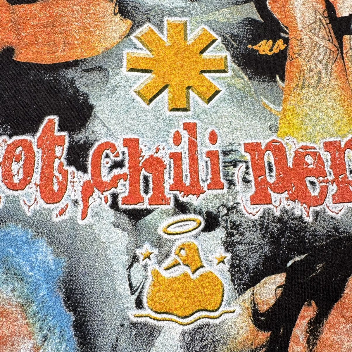 Band Tees Vintage 90s Red Hot Chili Peppers Members RHCP Euro T Shirt Size US L / EU 52-54 / 3 - 6 Thumbnail