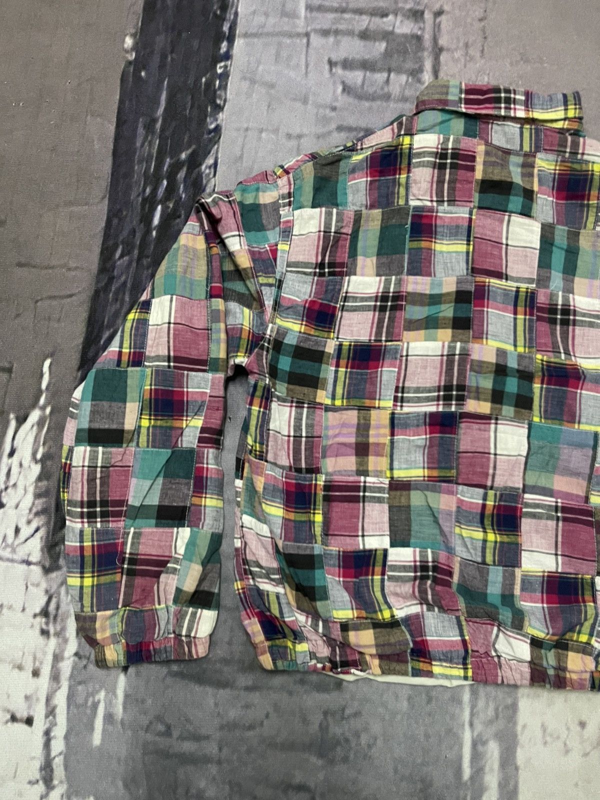 Kapital 80s KAPITAL INSPIRED BRAND CAMBRIDGE HOUSE PATCHWORK RARE Size US M / EU 48-50 / 2 - 12 Thumbnail