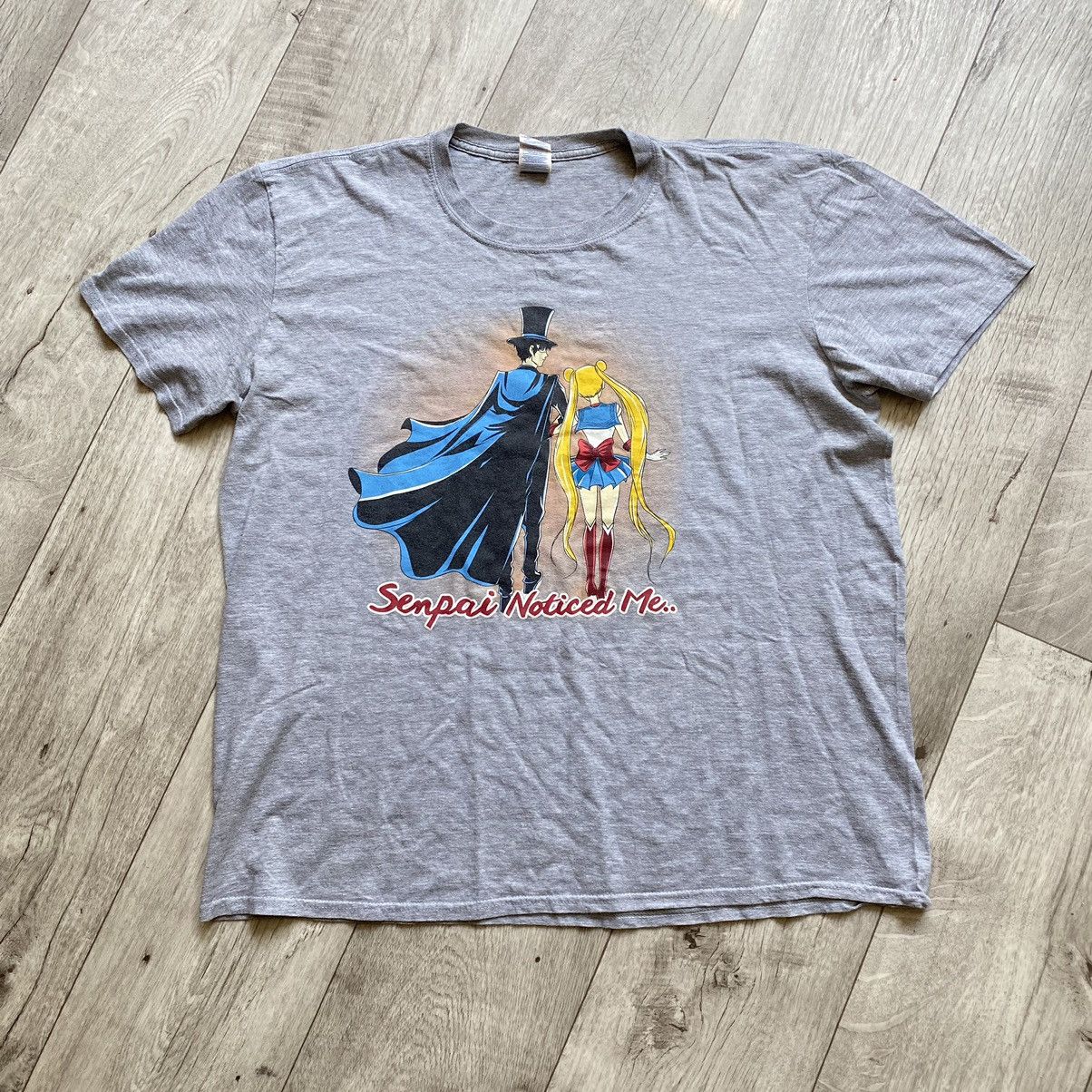 Anime SAILOR MOON ANIME SENPAI NOTICED ME T SHIRT Size US XL / EU 56 / 4 - 1 Thumbnail