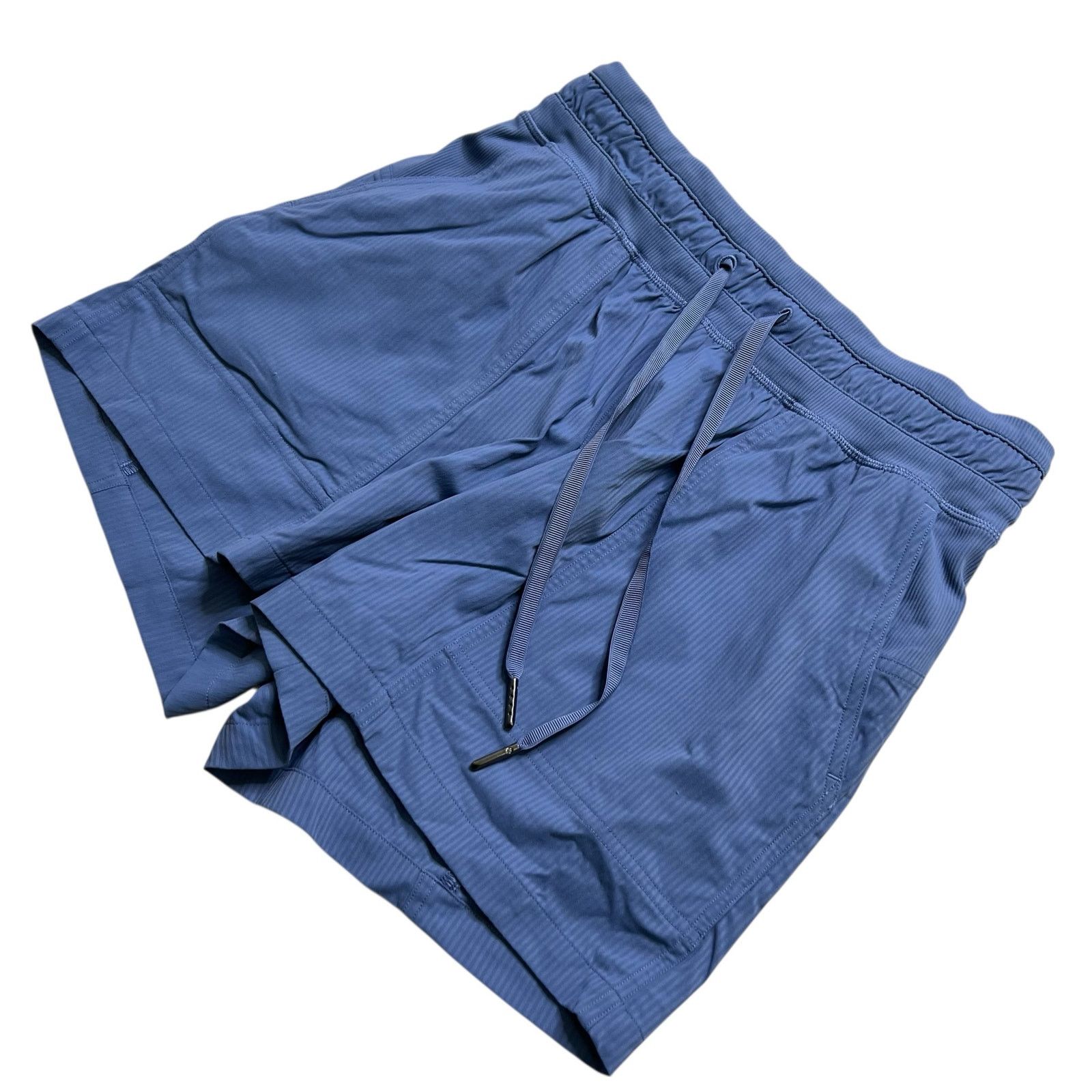 Lululemon Lululemon Women’s Blue Drawstring Athletic Gym Shorts - 4 Size 27" / US 4 / IT 40 - 11 Thumbnail