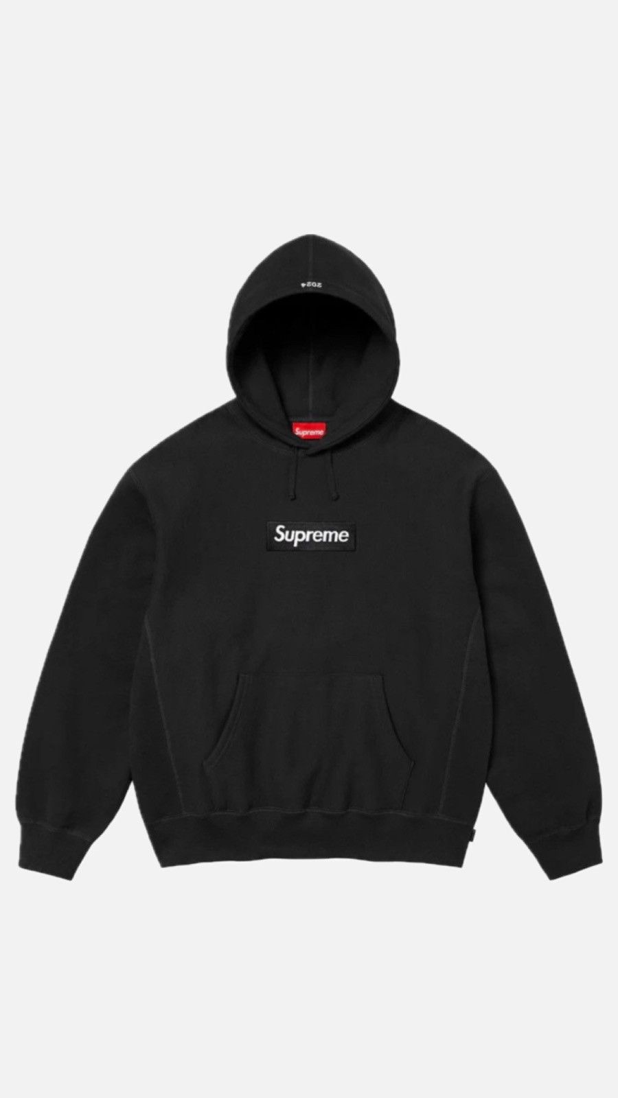 2024 Supreme Black Box Logo Hoodie