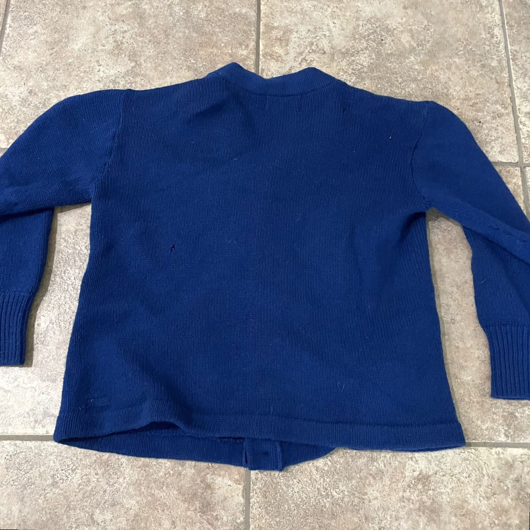 Vintage VTG Proline Athletic blue v-neck Wool Cardigan Varsity Sweater Mens L Size US L / EU 52-54 / 3 - 5 Thumbnail
