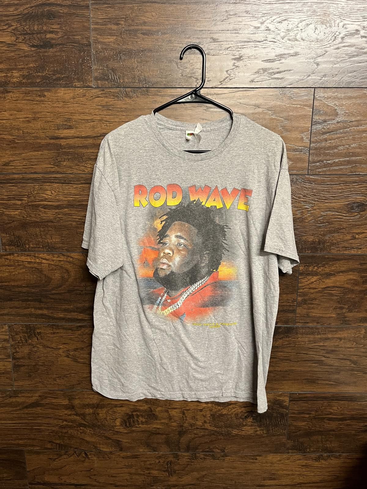 Designer Rod Wave T-shirt - Rod Wave and Friends Tour 2022 Shirt - L Size US L / EU 52-54 / 3 - 1 Thumbnail