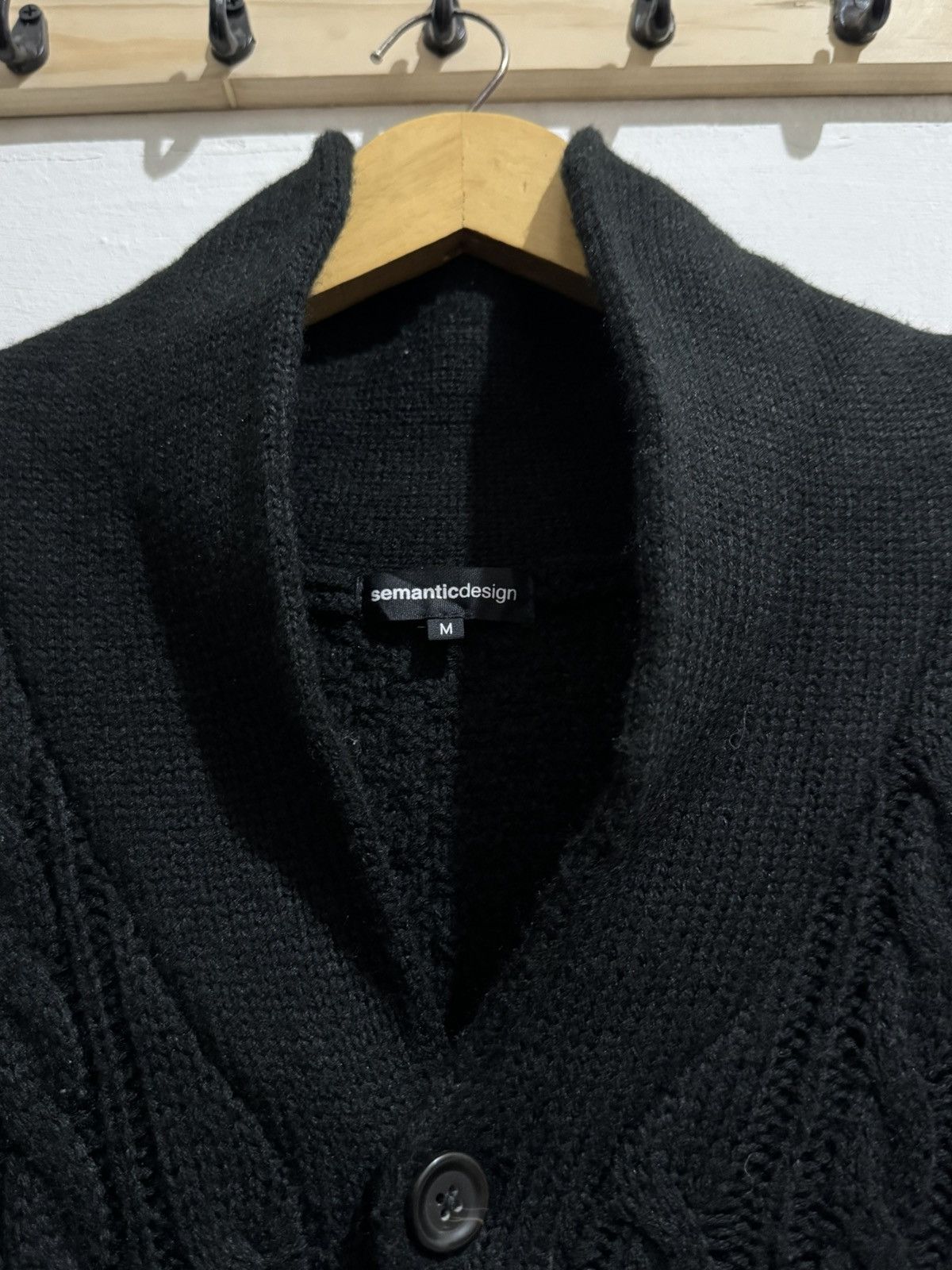 semanticdesign SEMANTICDESIGN IFSIXWASNINE CARDIGAN KNIT Size US M / EU 48-50 / 2 - 5 Thumbnail