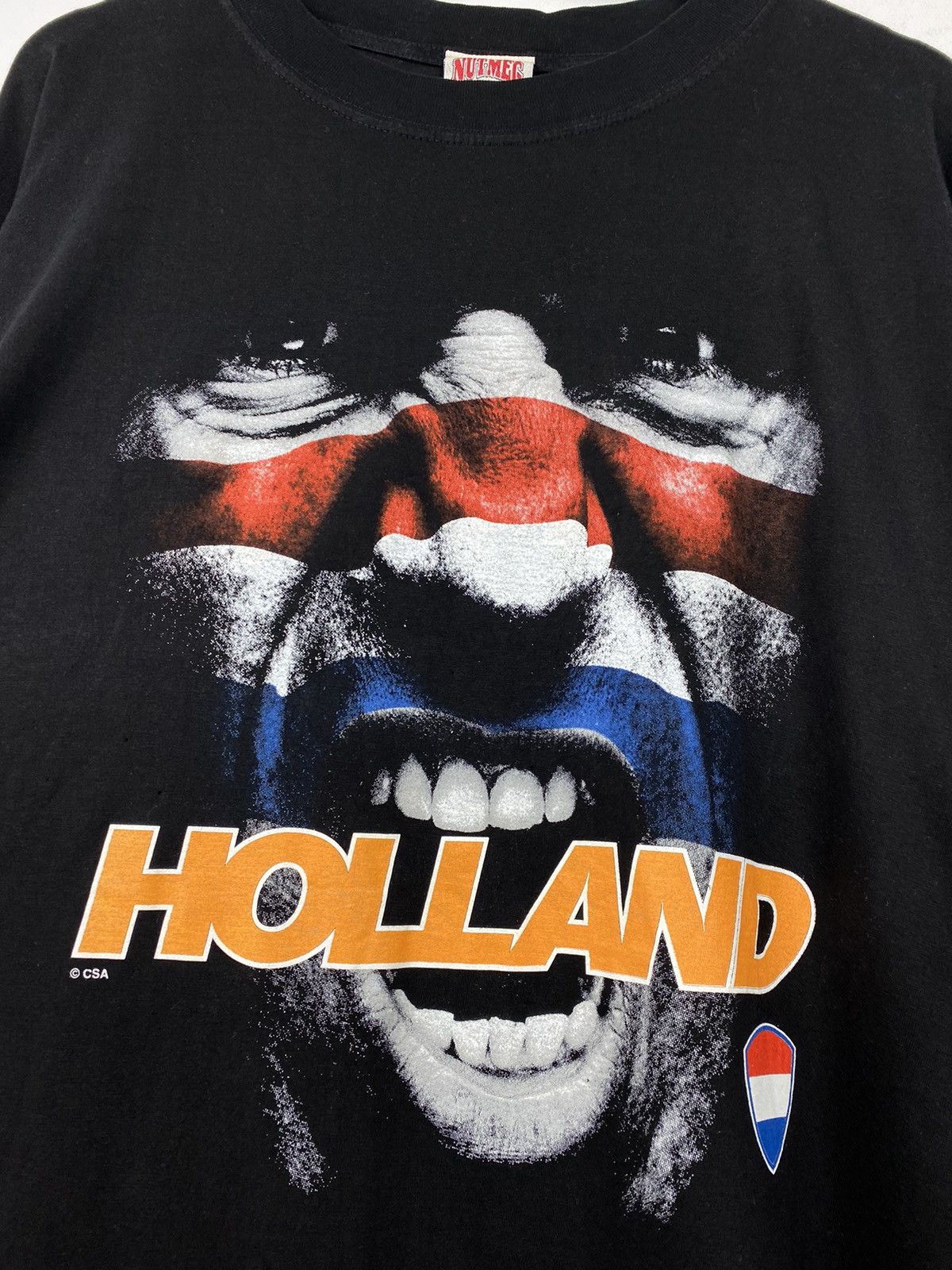 Vintage Vintage Holland Soccer T Shirt Tee England Scotland Y2K Size US XL / EU 56 / 4 - 2 Thumbnail