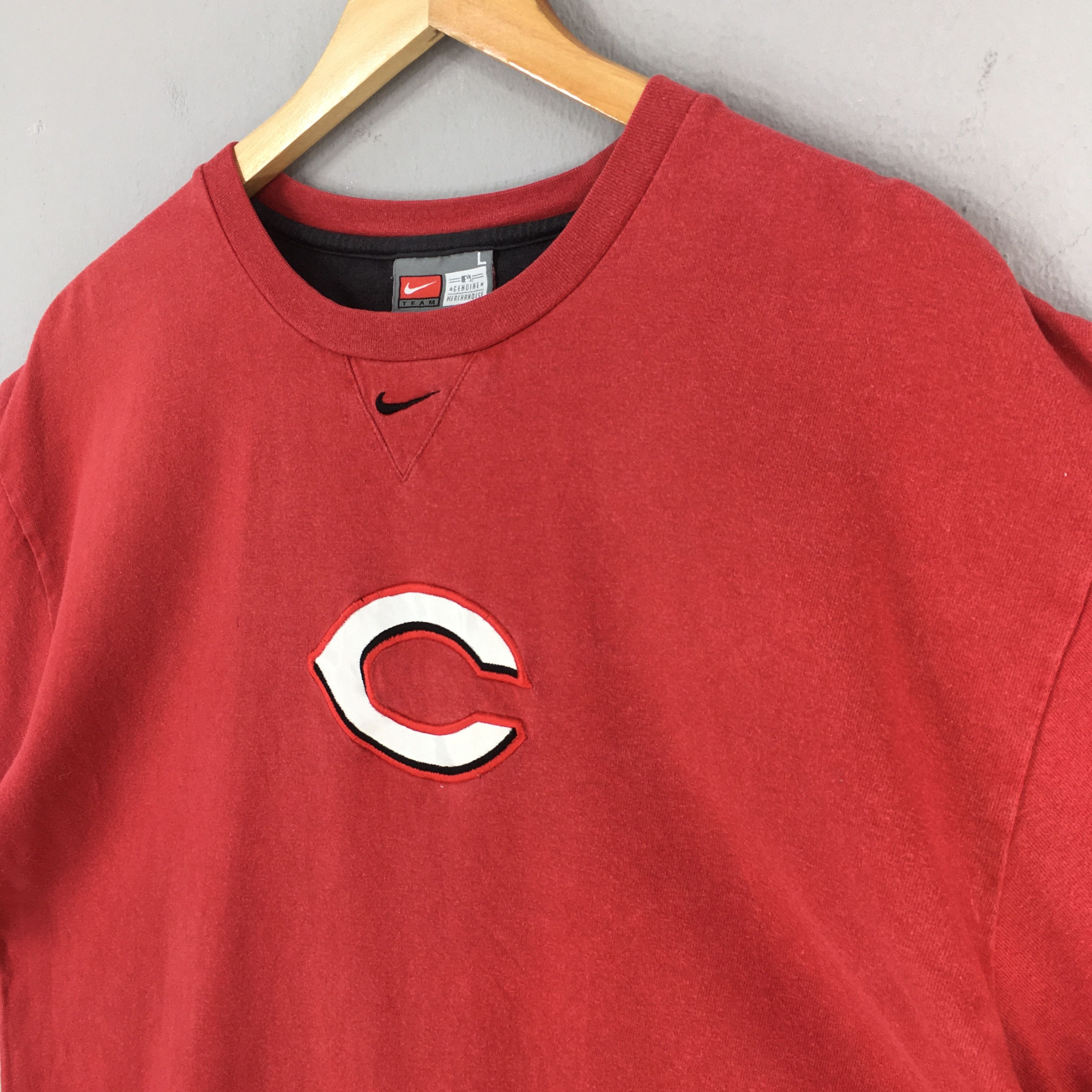 MLB Vintage 90's Cincinnati Reds Baseball MLB Tshirt Large Size US L / EU 52-54 / 3 - 3 Thumbnail